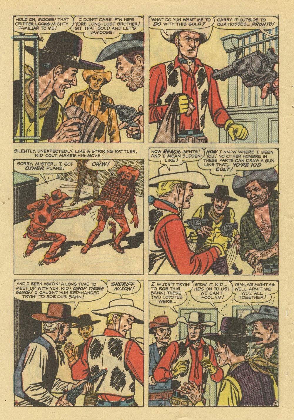 Read online Kid Colt Outlaw comic -  Issue #77 - 4