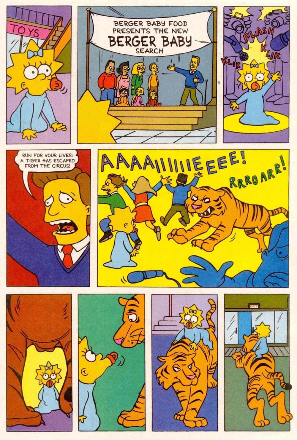 Read online Simpsons Comics and Stories comic -  Issue # Full - 28