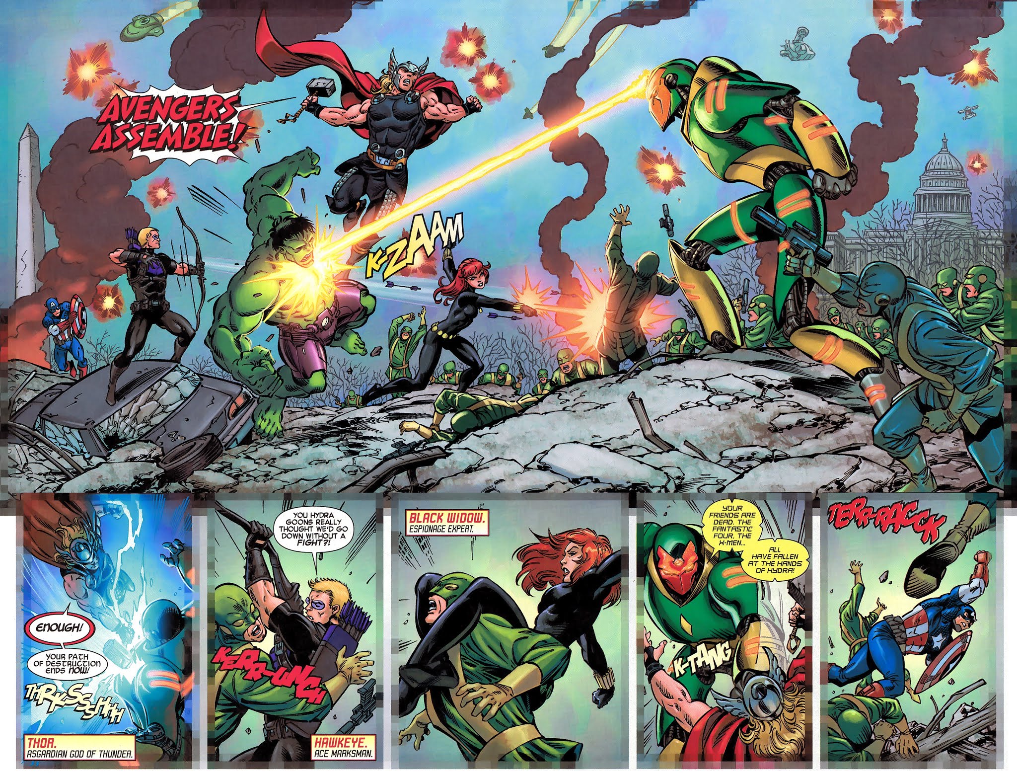Read online AAFES 14th Edition [The Avengers: Double Vision] comic -  Issue # Full - 6