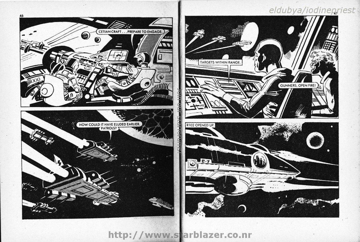 Read online Starblazer comic -  Issue #55 - 25