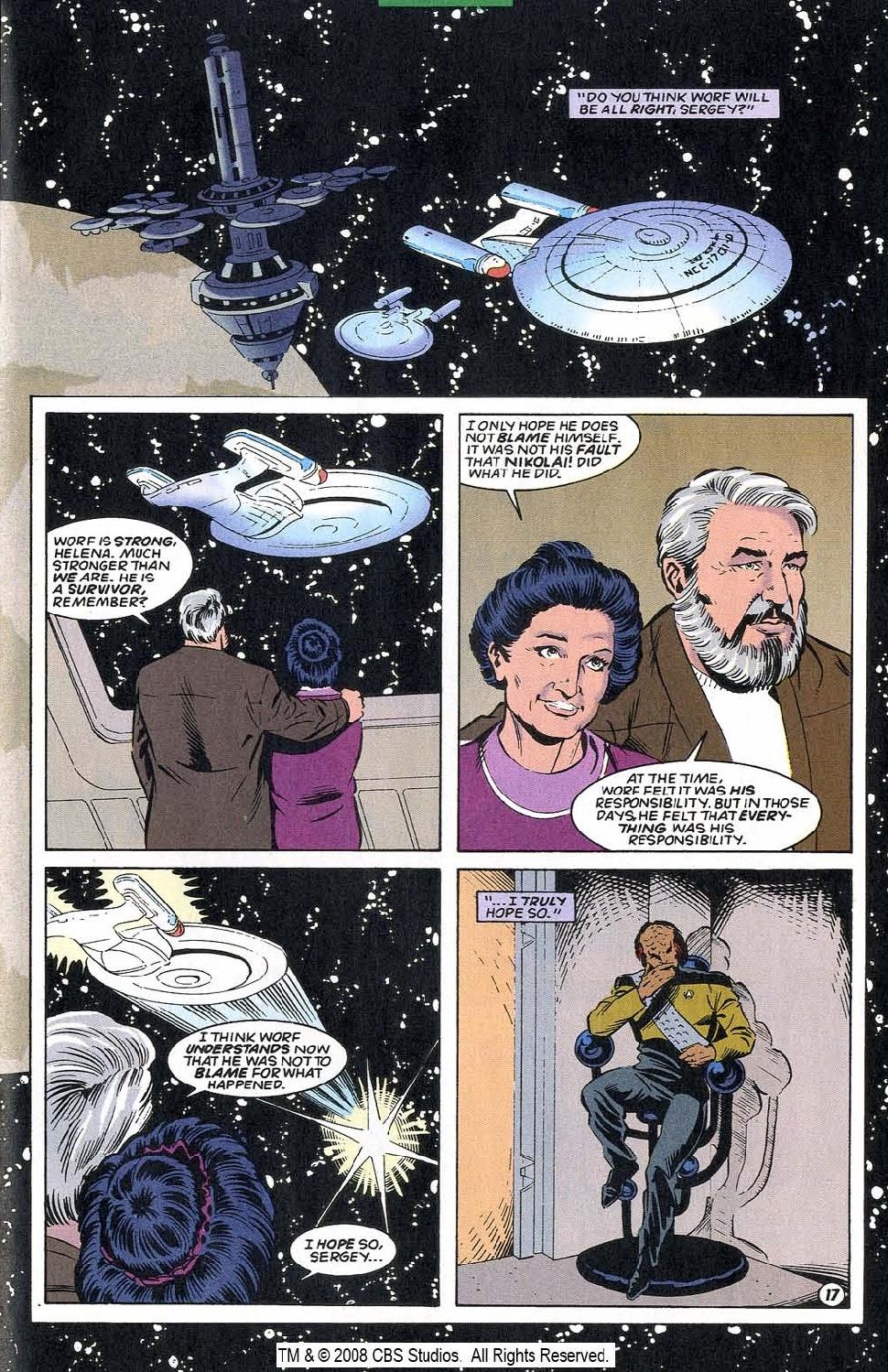 Read online Star Trek: The Next Generation - Shadowheart comic -  Issue #1 - 17