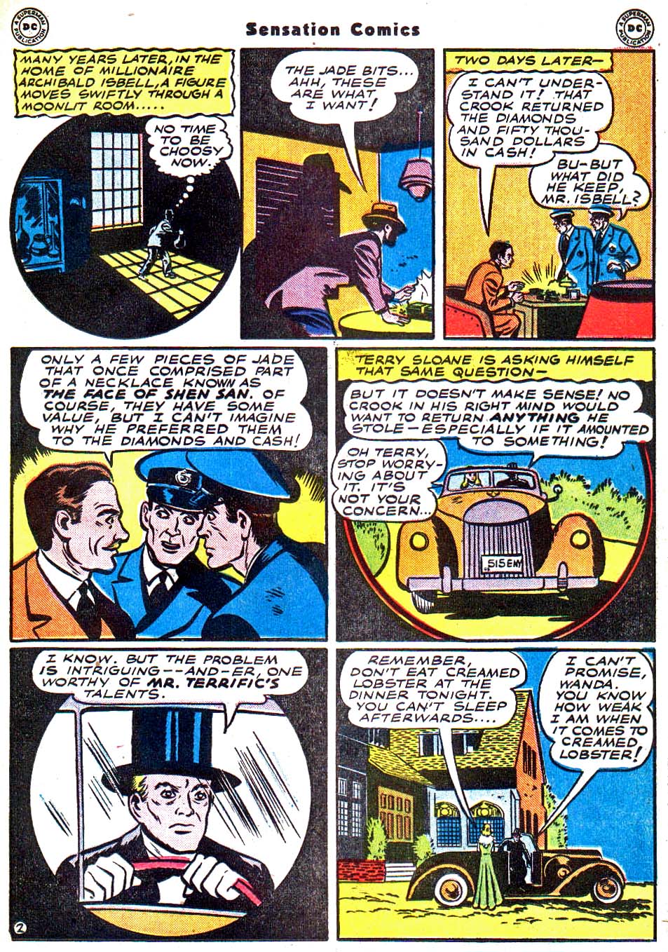 Read online Sensation (Mystery) Comics comic -  Issue #54 - 34