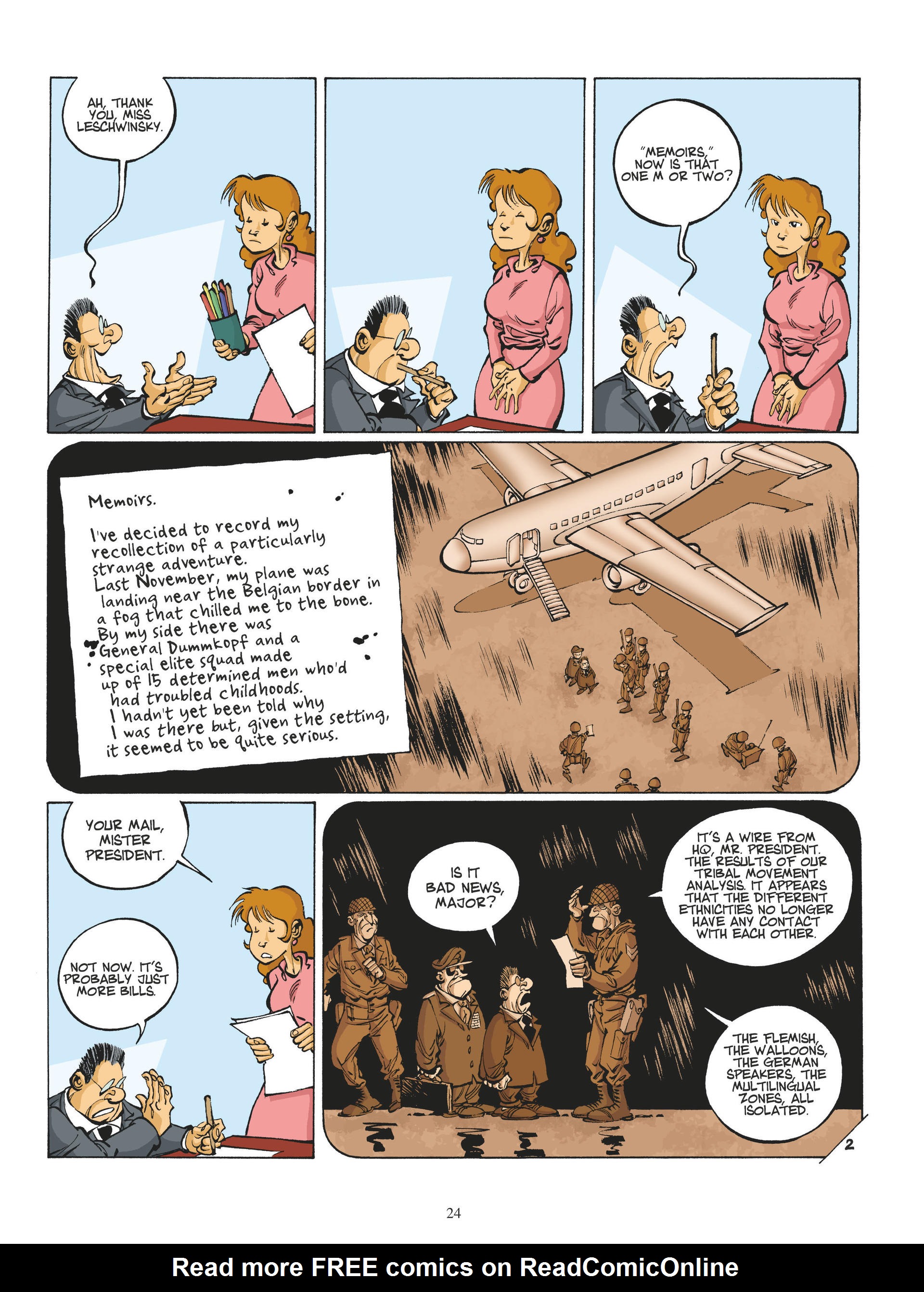 Read online Mister President comic -  Issue #2 - 24