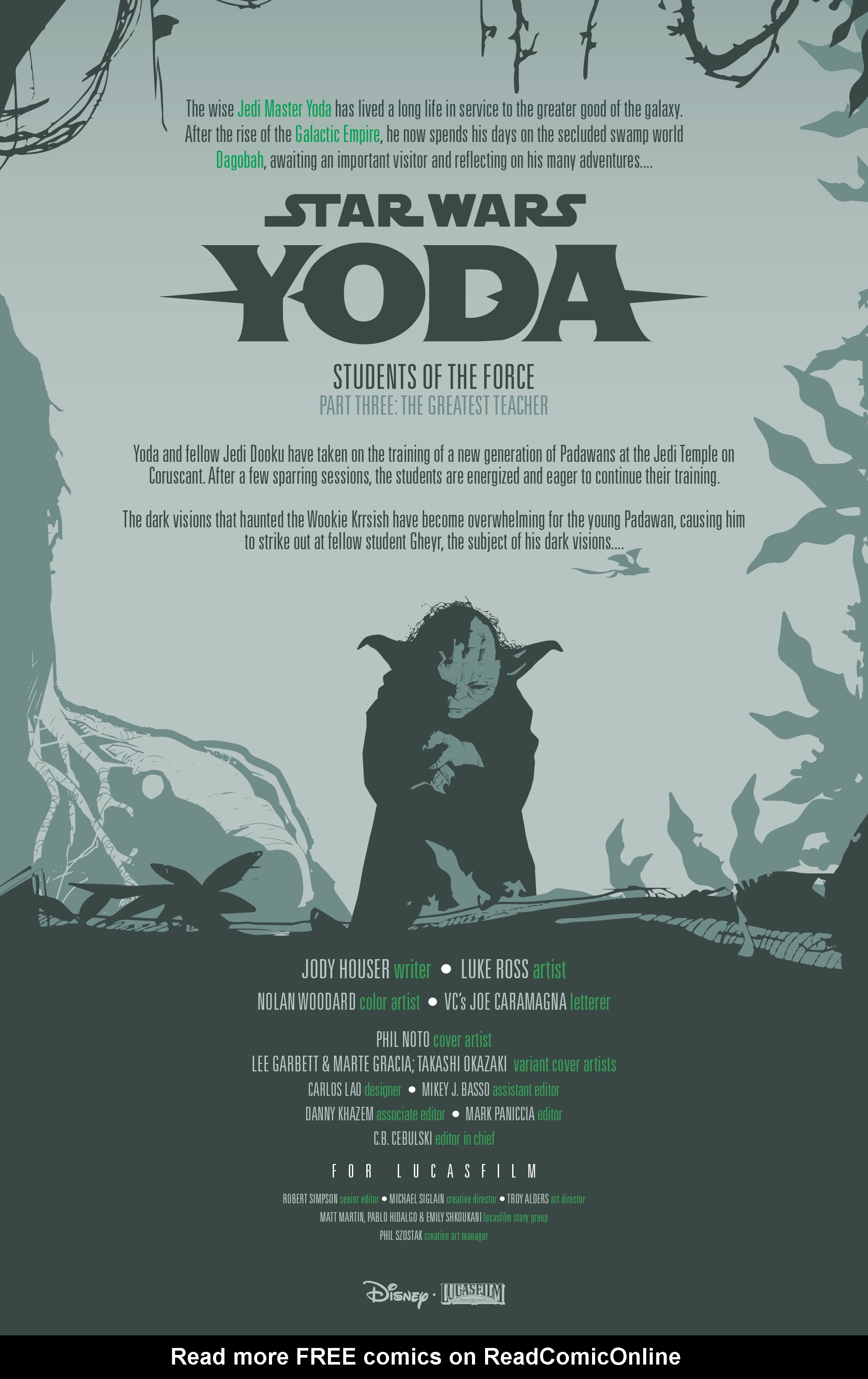 Read online Star Wars: Yoda comic -  Issue #6 - 2