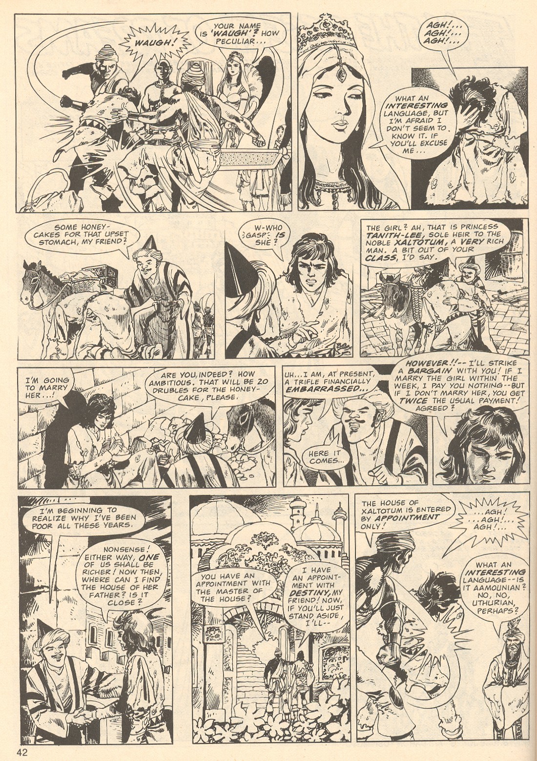 Read online The Savage Sword Of Conan comic -  Issue #67 - 42