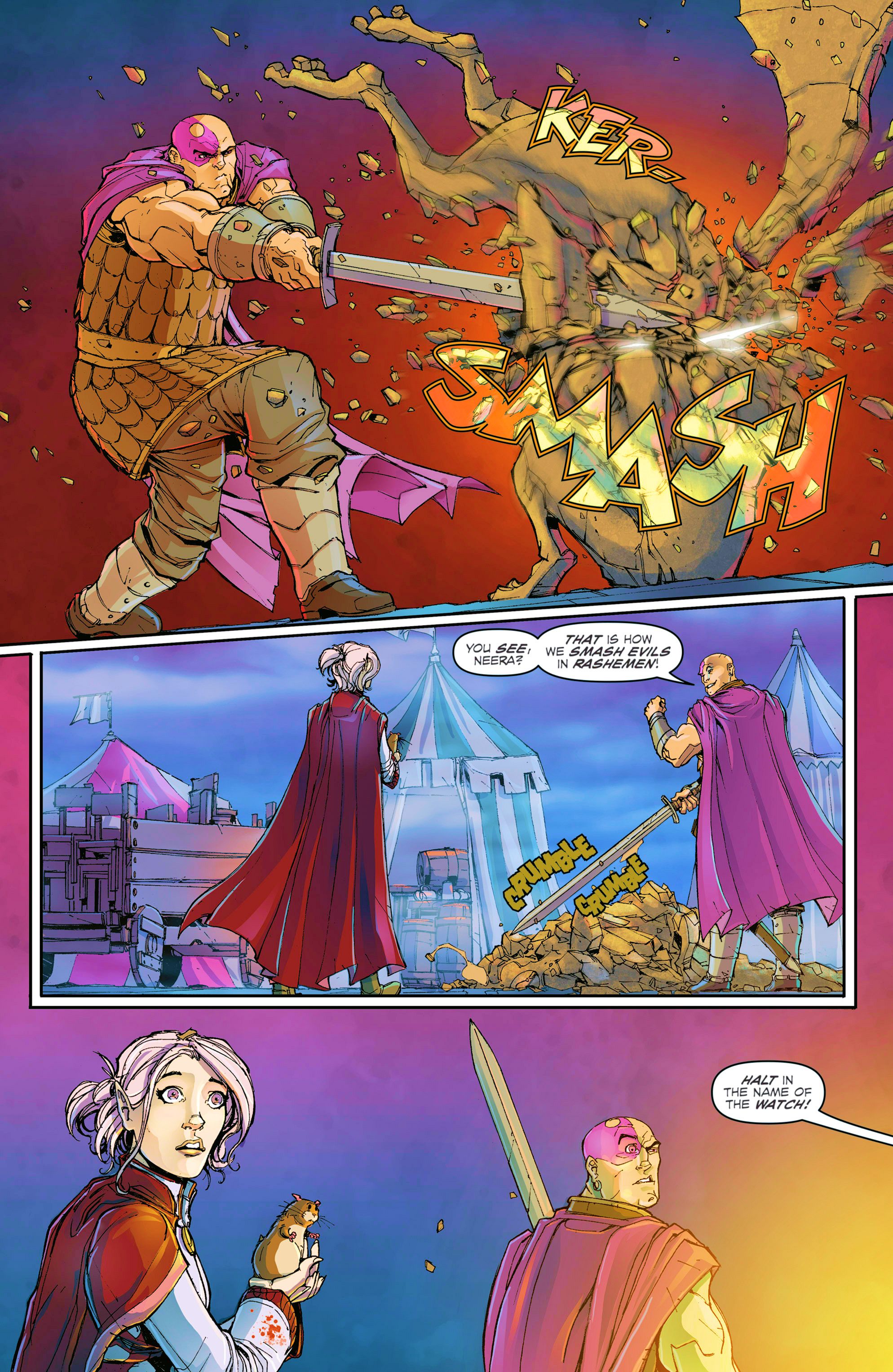 Read online Dungeons & Dragons: Legends of Baldur's Gate comic -  Issue #1 - 15