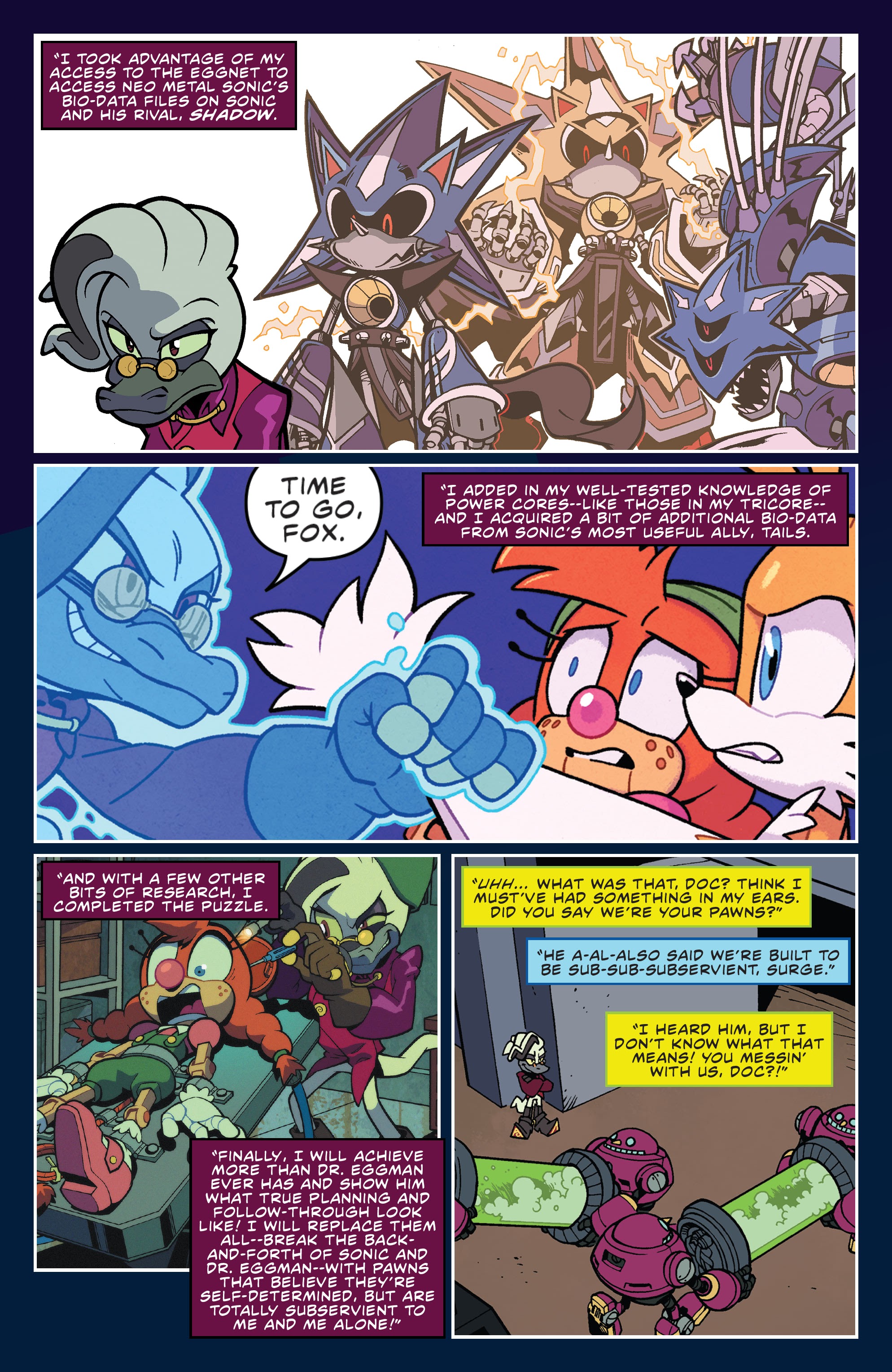 Read online Free Comic Book Day 2022 comic -  Issue # Sonic the Hedgehog - 21