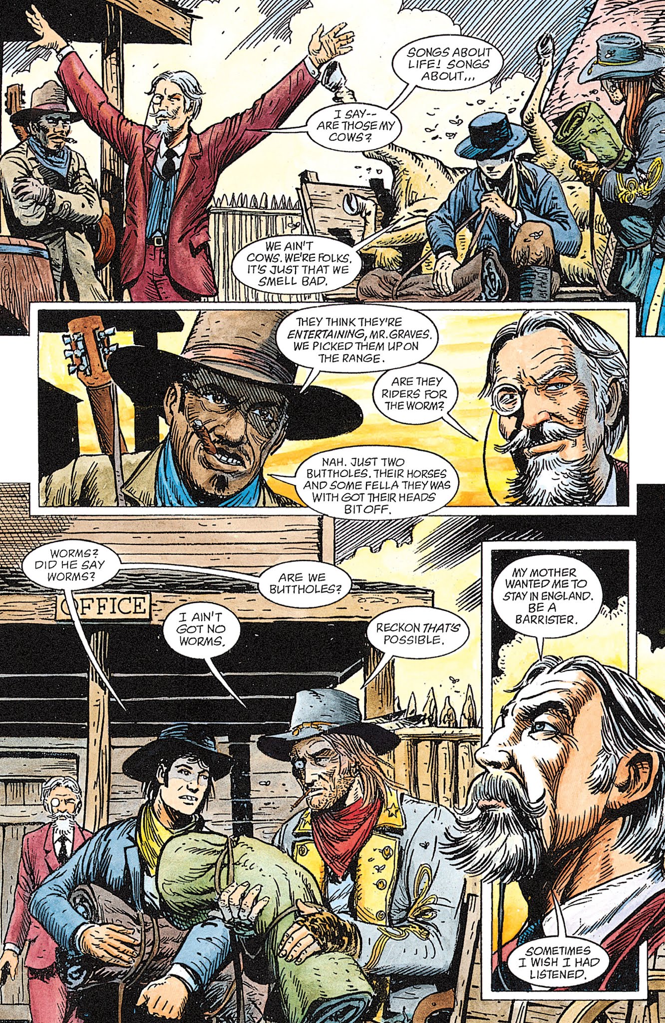 Read online Jonah Hex: Shadows West comic -  Issue # TPB (Part 3) - 10