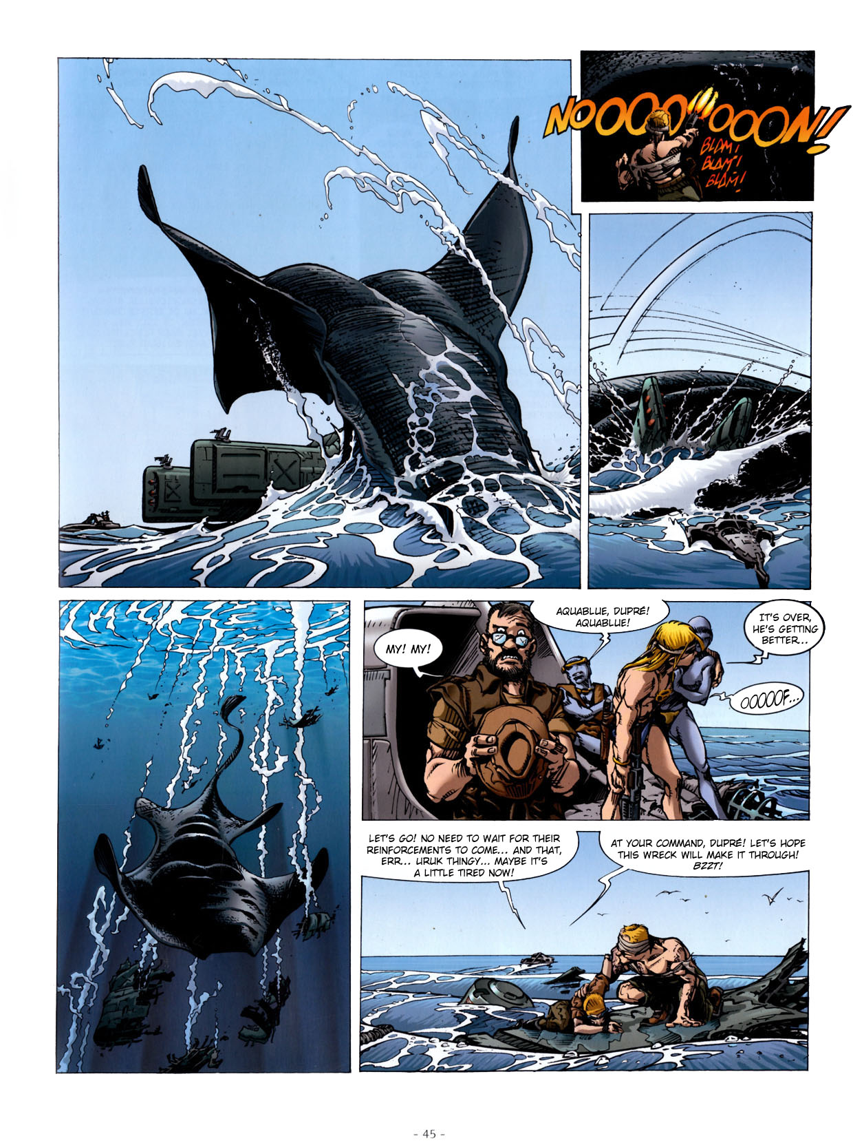 Read online Aquablue comic -  Issue #1 - 46