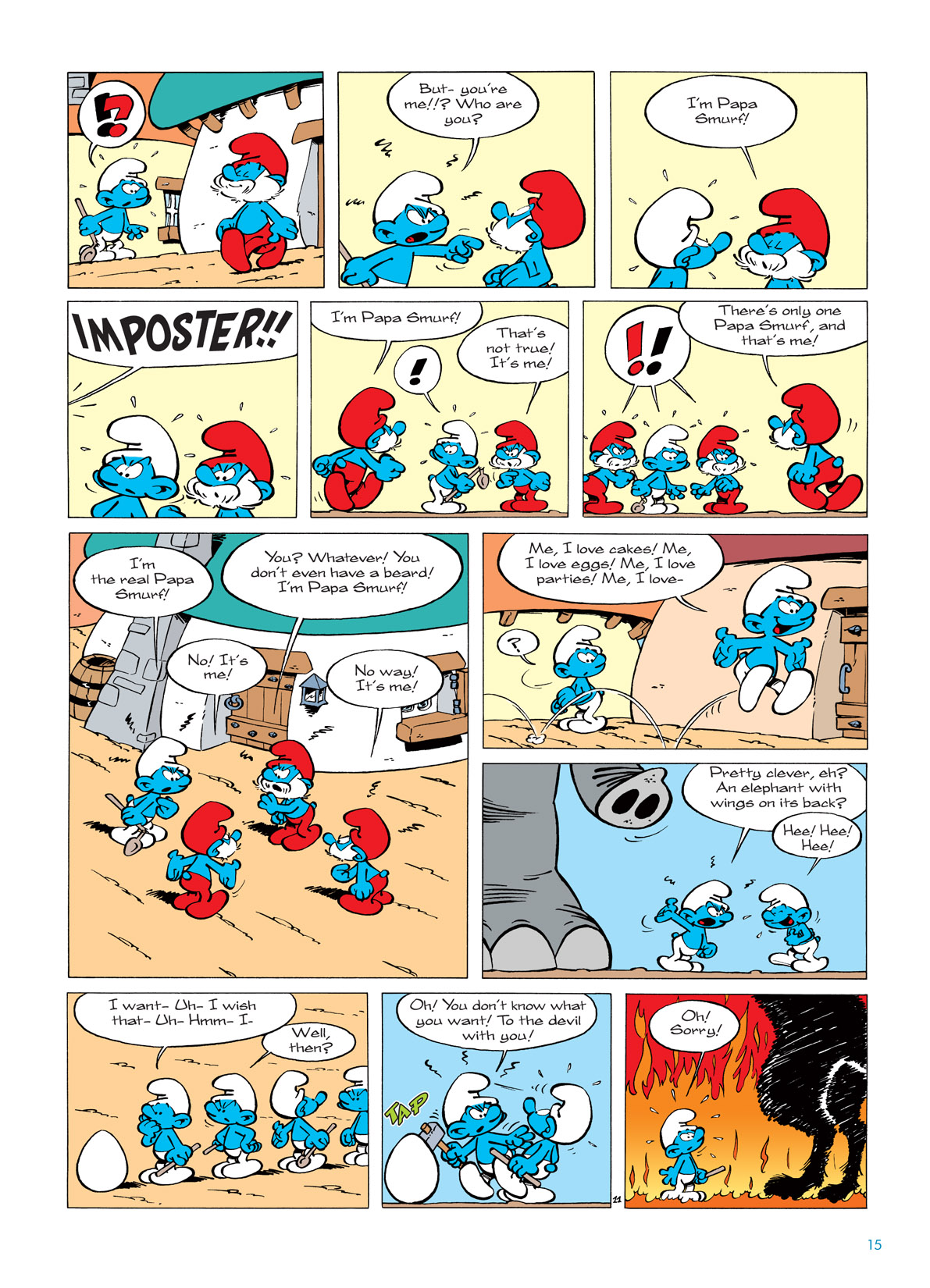 Read online The Smurfs comic -  Issue #5 - 15