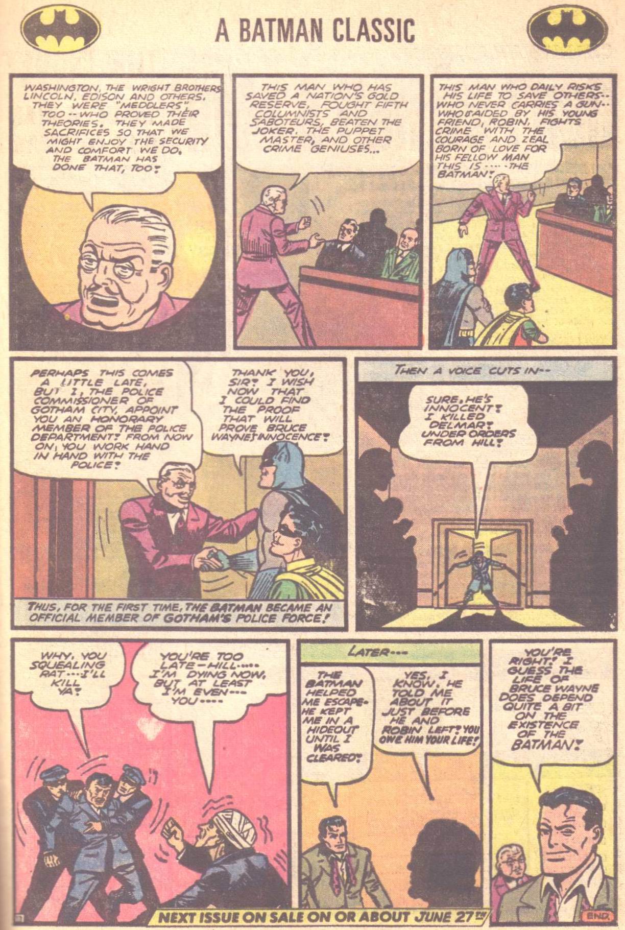 Read online Batman (1940) comic -  Issue #242 - 39