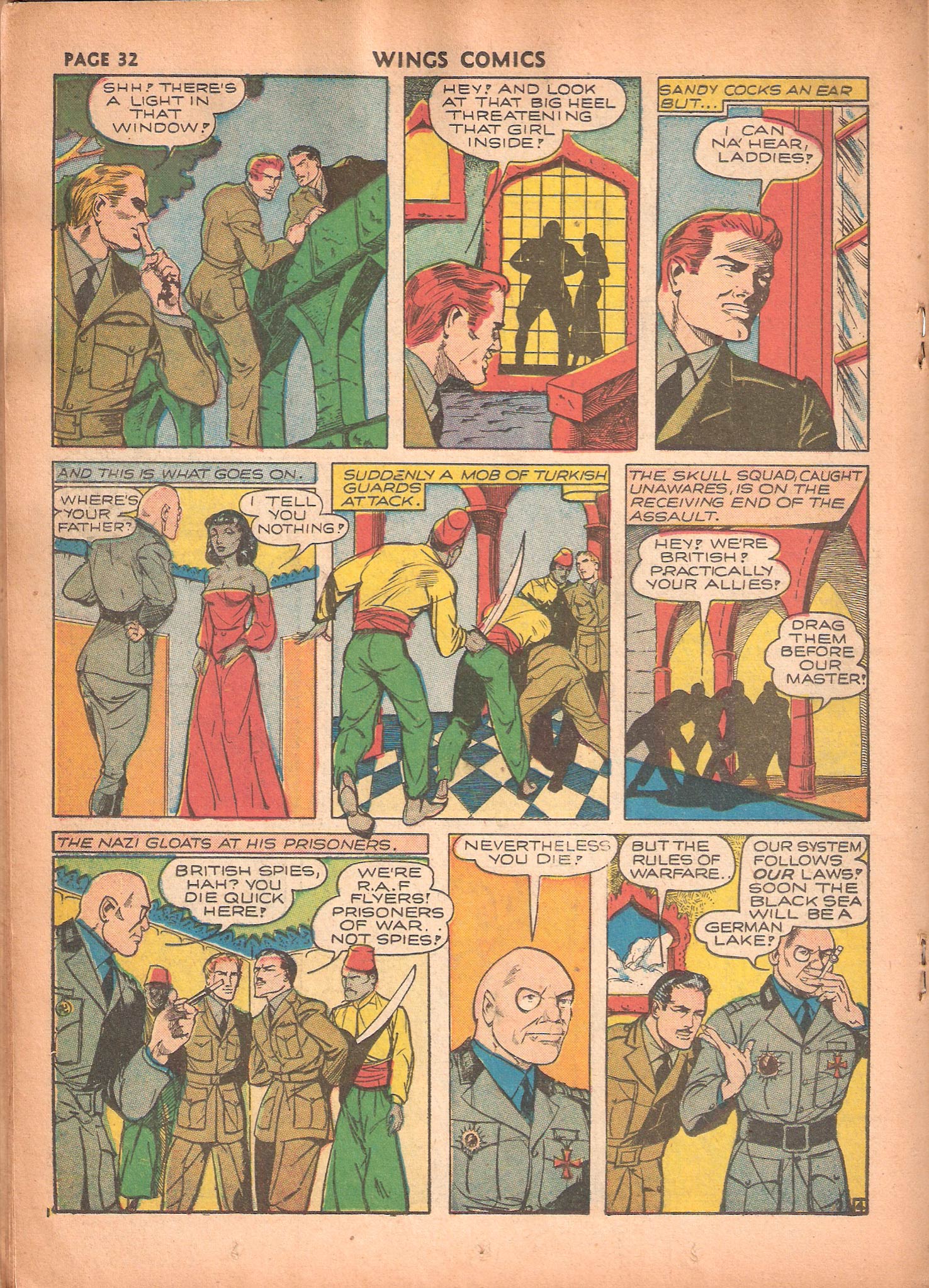 Read online Wings Comics comic -  Issue #17 - 34