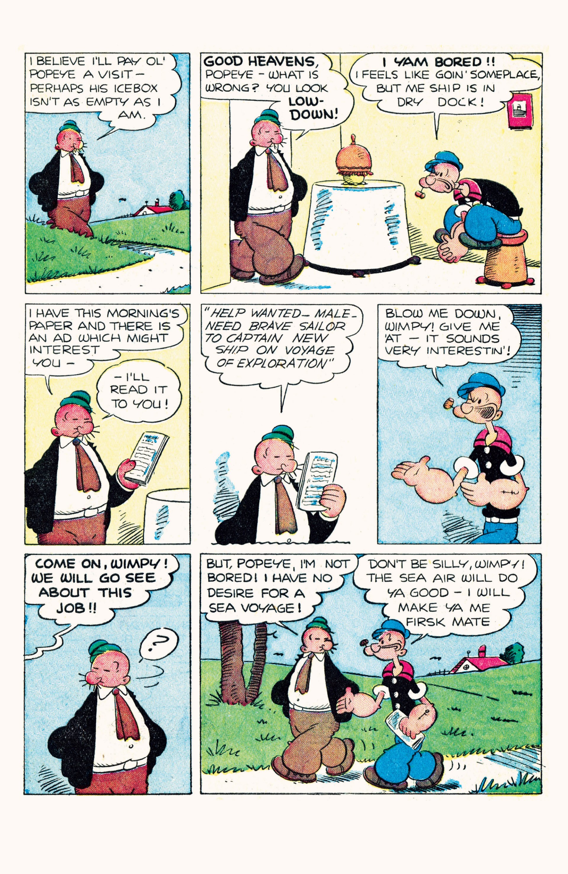 Read online Classic Popeye comic -  Issue #5 - 4