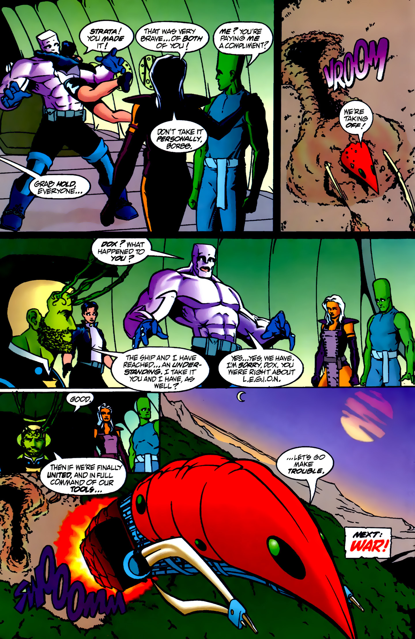 Read online R.E.B.E.L.S. '94 comic -  Issue #4 - 24