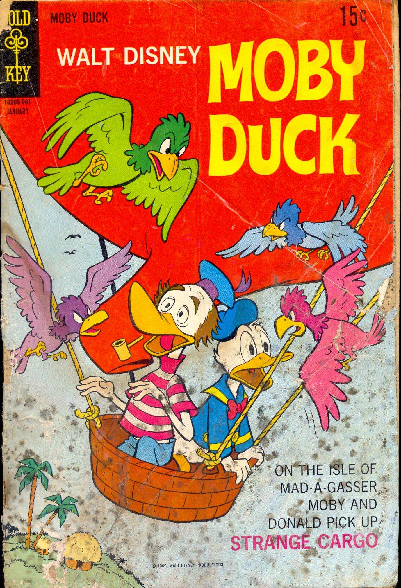 Read online Moby Duck comic -  Issue #8 - 1