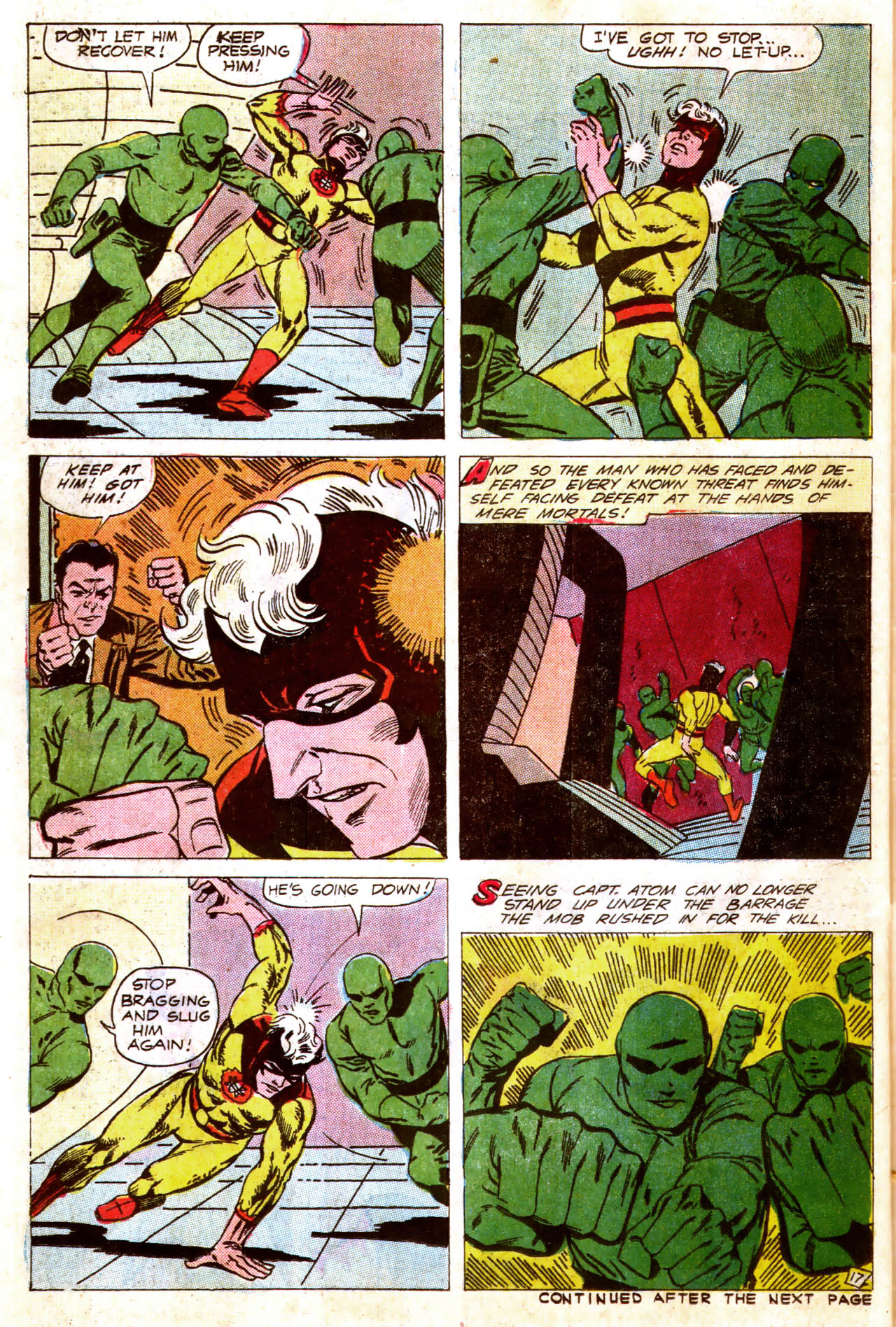 Read online Captain Atom (1965) comic -  Issue #83 - 22