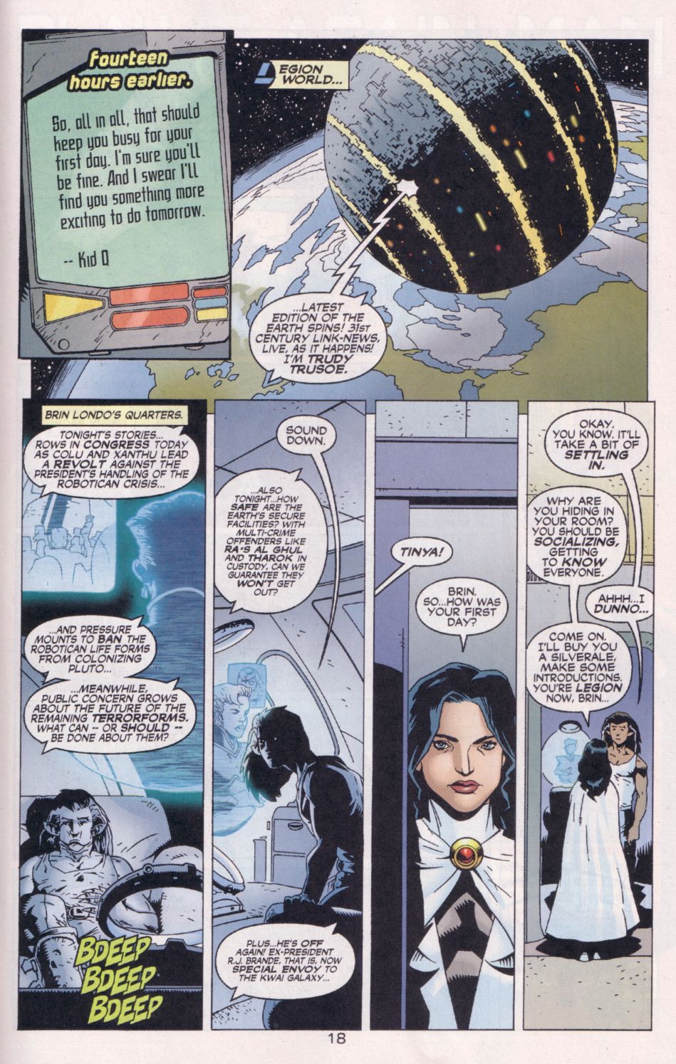 Read online The Legion comic -  Issue #15 - 18