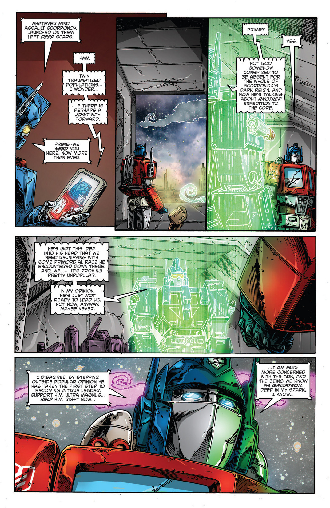 Read online The Transformers: Regeneration One comic -  Issue #91 - 13