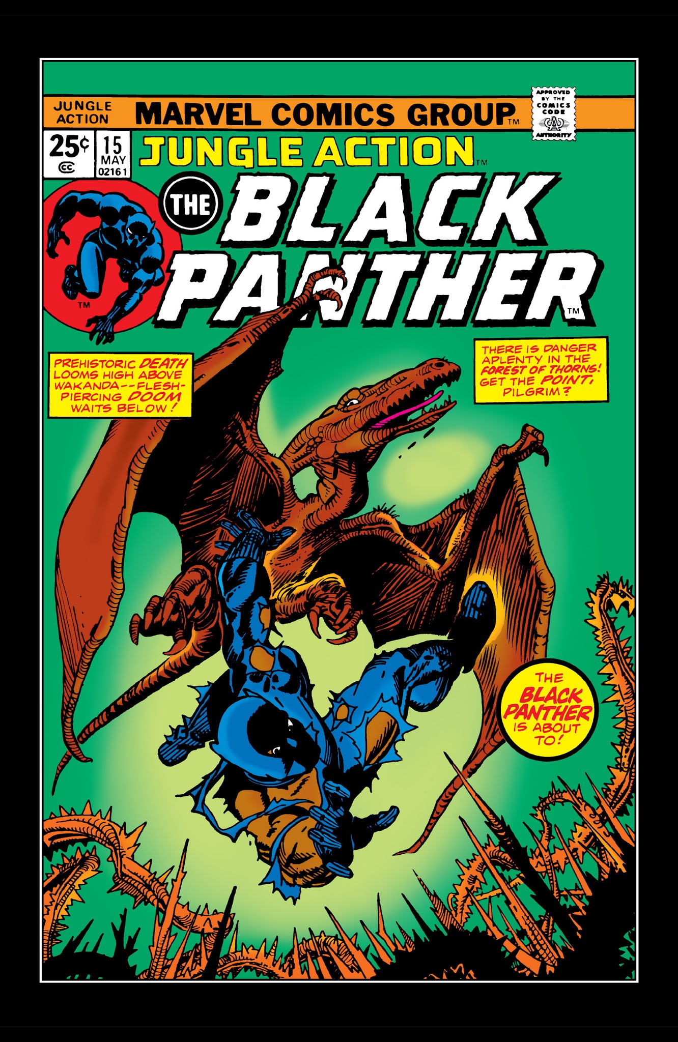 Read online Marvel Masterworks: The Black Panther comic -  Issue # TPB 1 - 153