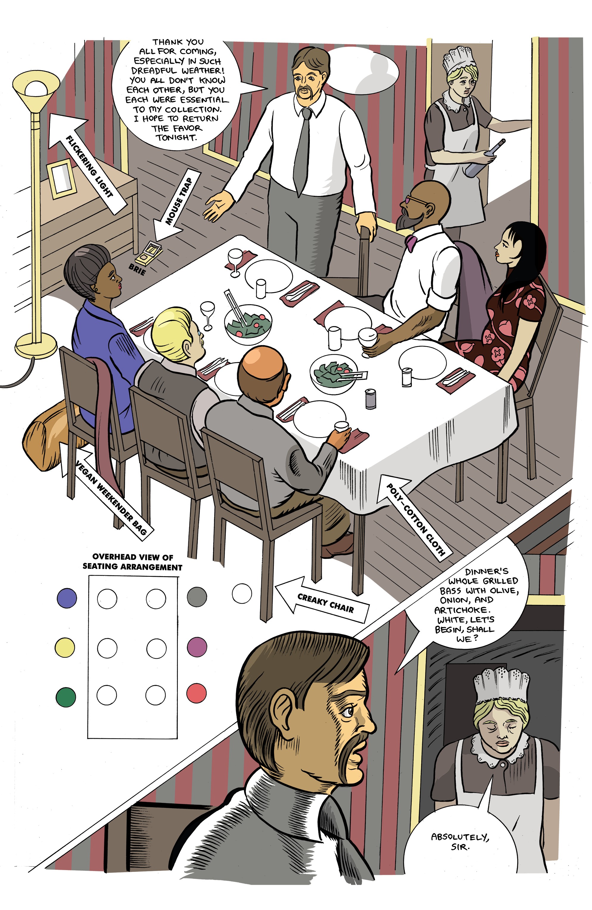 Read online Clue: Candlestick comic -  Issue #1 - 8