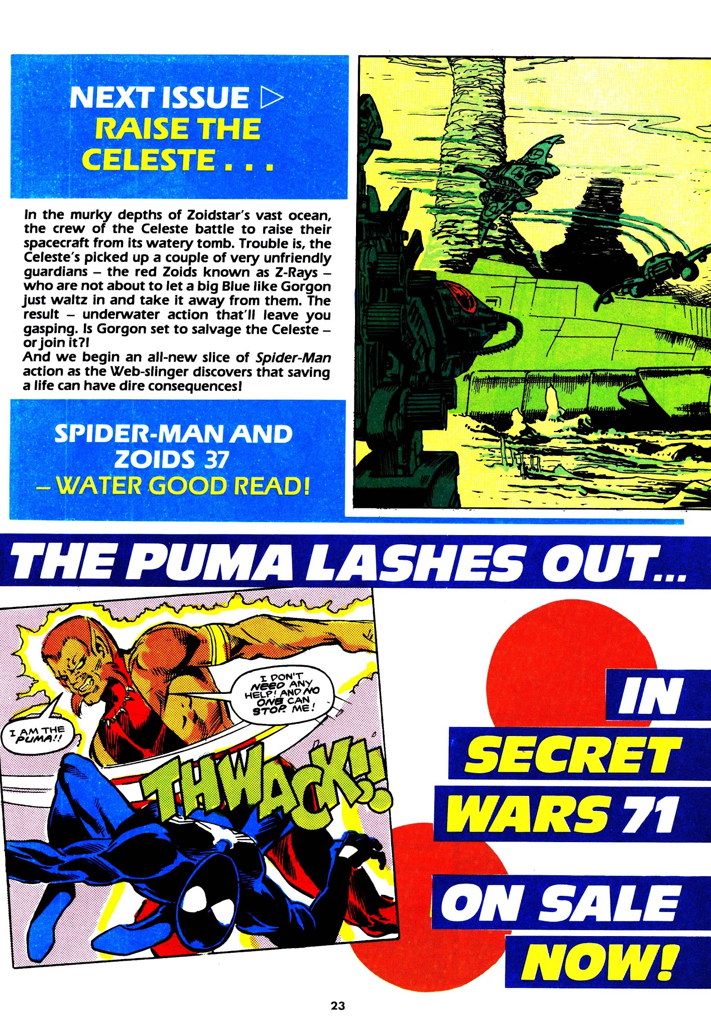 Read online Spider-Man and Zoids comic -  Issue #36 - 23