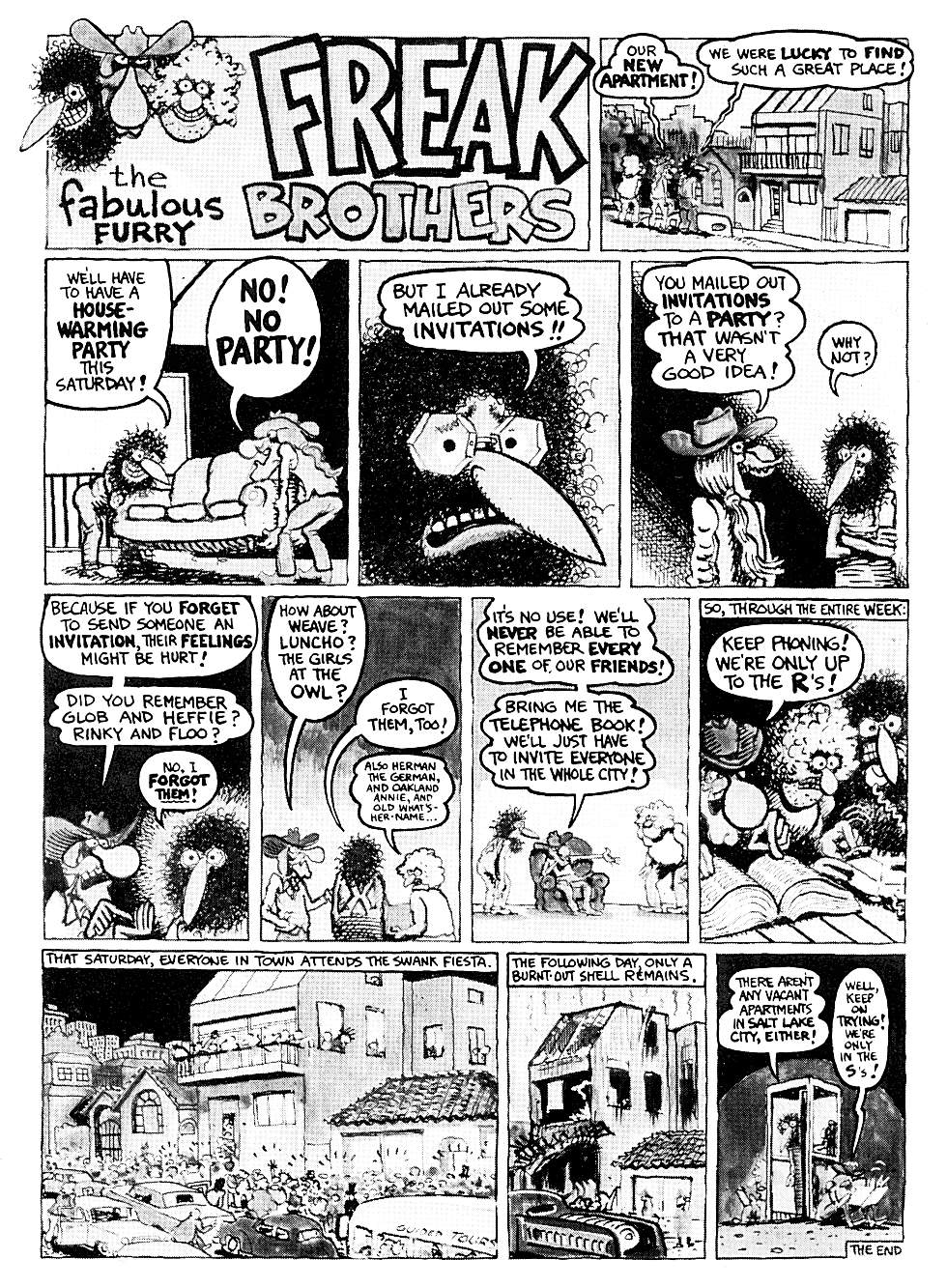 Read online The Fabulous Furry Freak Brothers comic -  Issue #7 - 2
