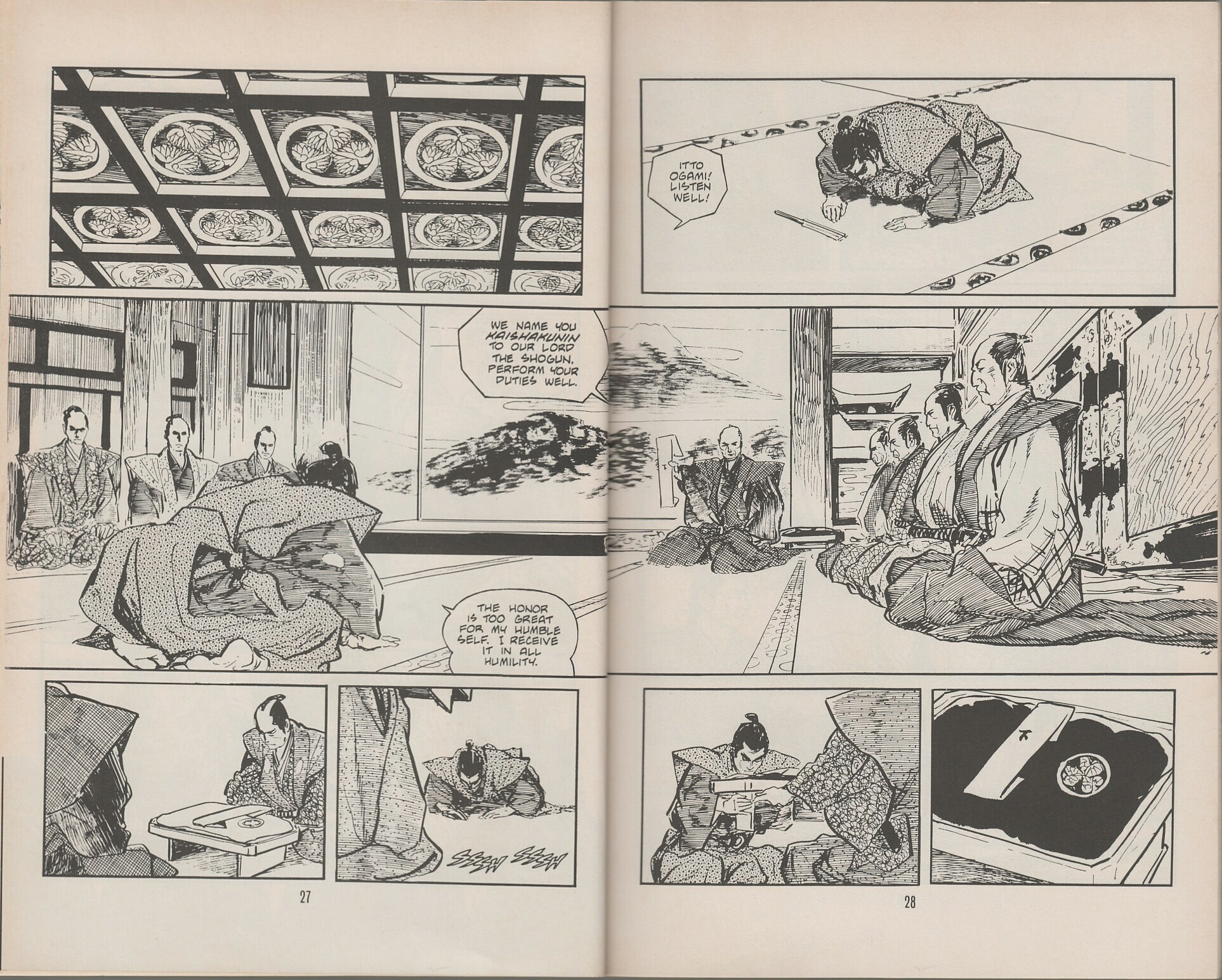 Read online Lone Wolf and Cub comic -  Issue #13 - 34