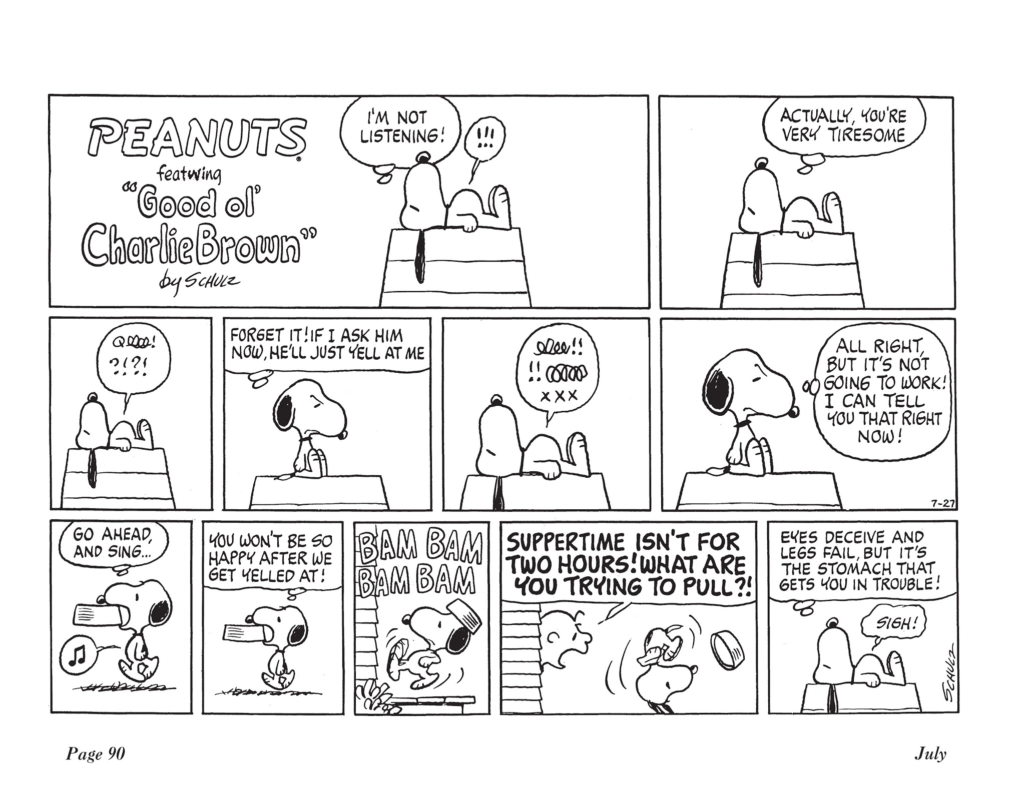 Read online The Complete Peanuts comic -  Issue # TPB 13 - 106
