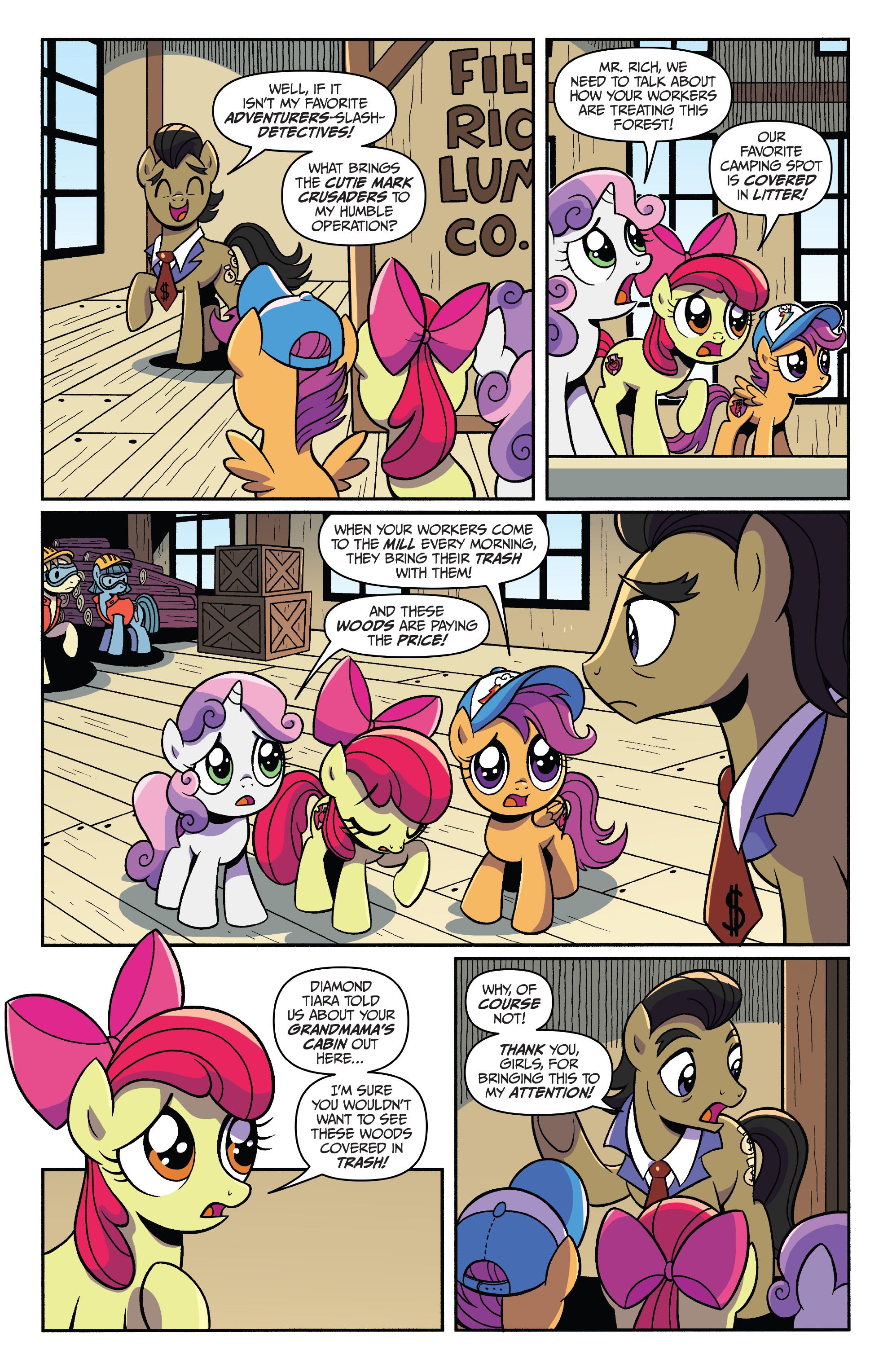 Read online My Little Pony: Spirit of the Forest comic -  Issue #1 - 17