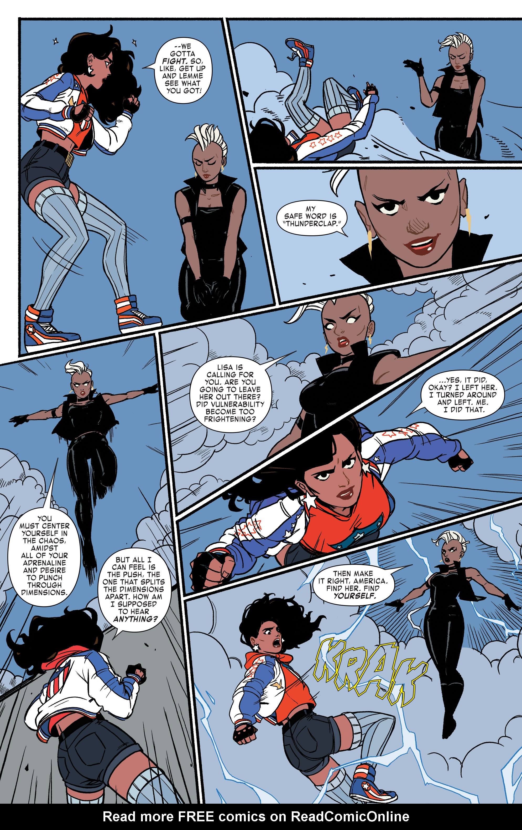 Read online America (2017) comic -  Issue #3 - 12