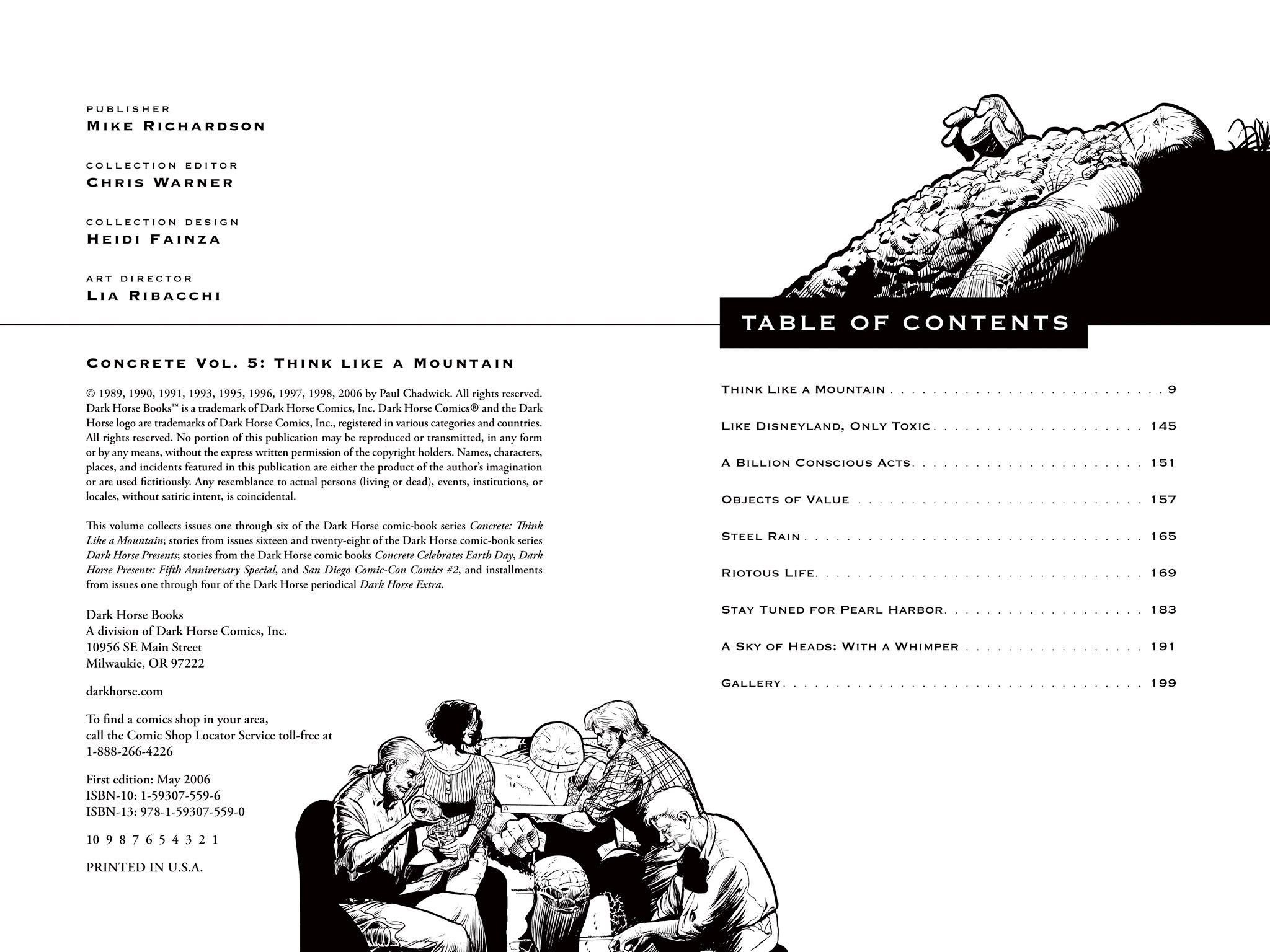 Read online Concrete: Think Like a Mountain comic -  Issue # TPB - 6