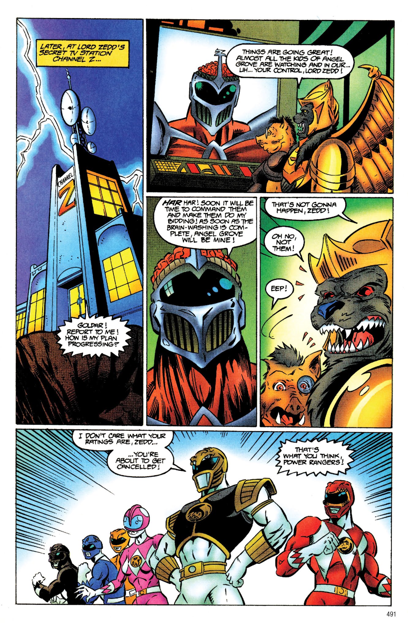 Read online Mighty Morphin Power Rangers Archive comic -  Issue # TPB 1 (Part 5) - 76