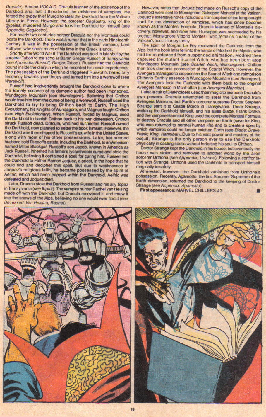 Read online The Official Handbook of the Marvel Universe: Update '89 comic -  Issue #2 - 21