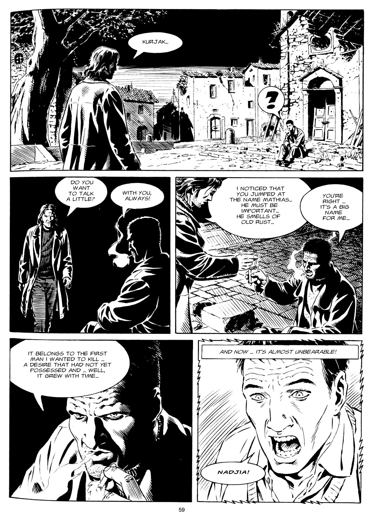 Read online Dampyr (2000) comic -  Issue #11 - 59
