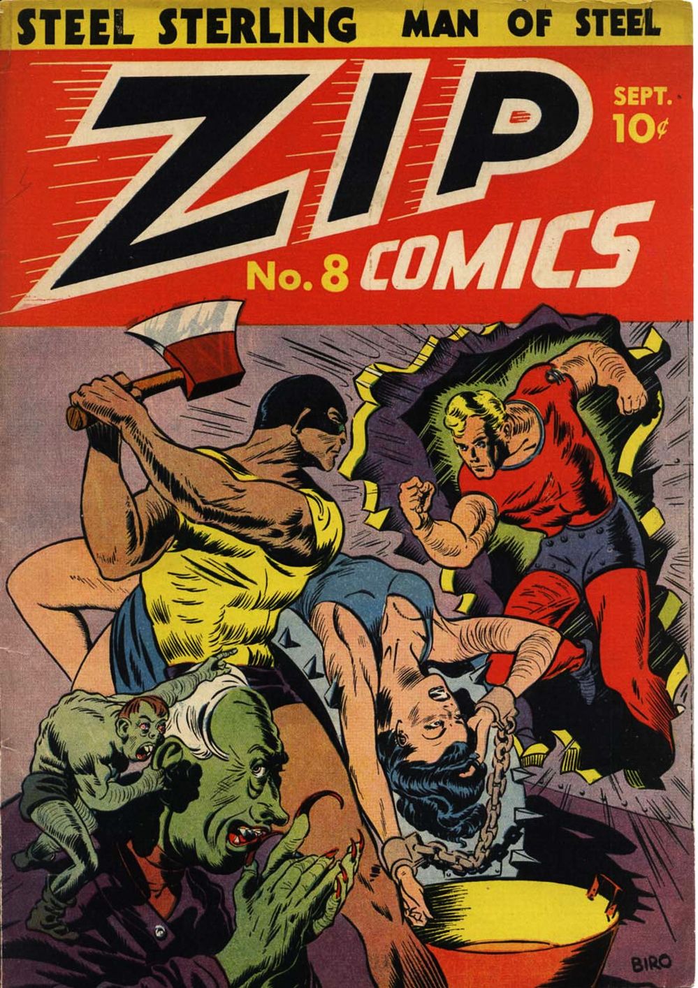 Read online Zip Comics comic -  Issue #8 - 1
