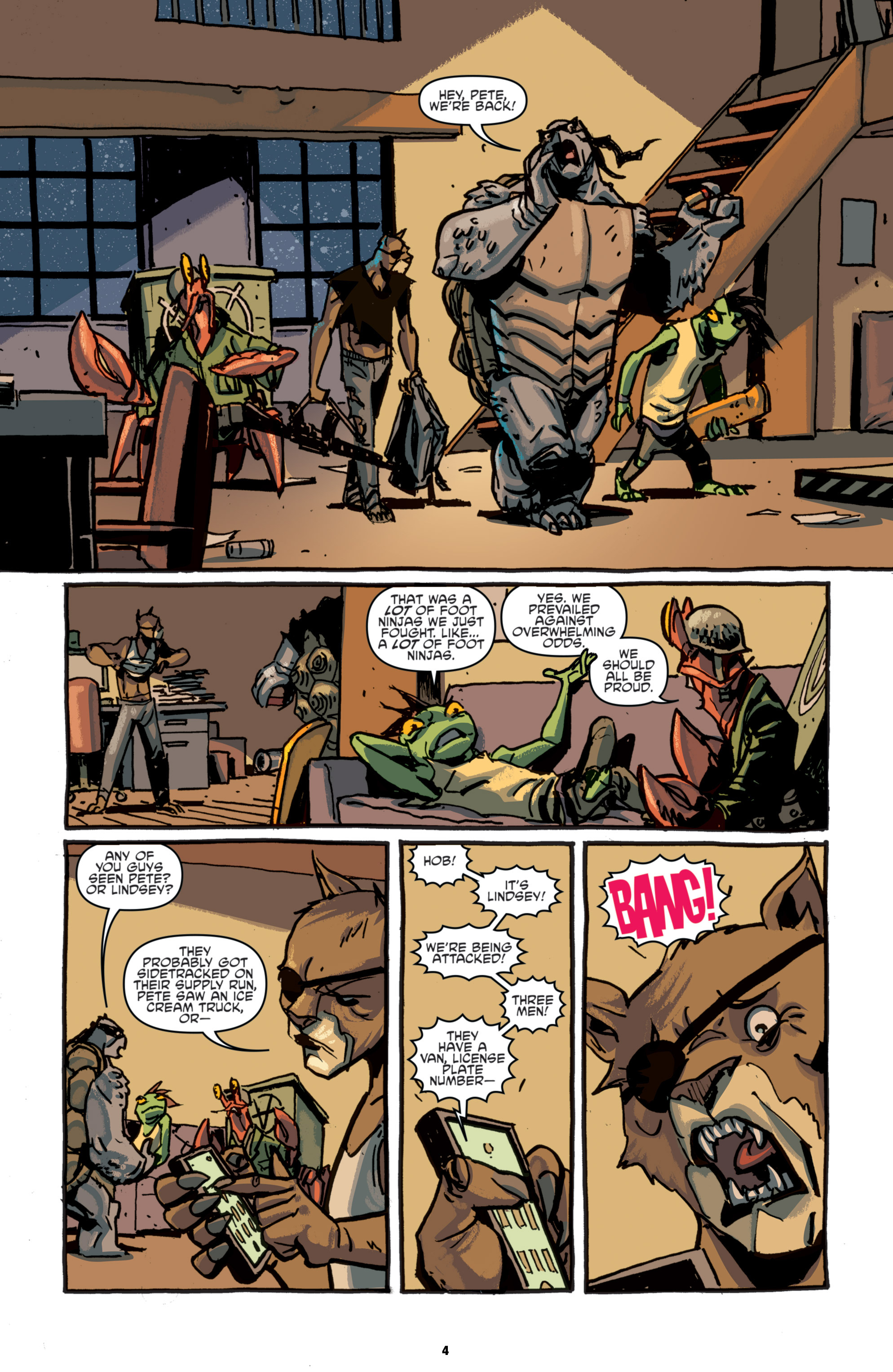 Read online Teenage Mutant Ninja Turtles: Mutanimals comic -  Issue #1 - 6