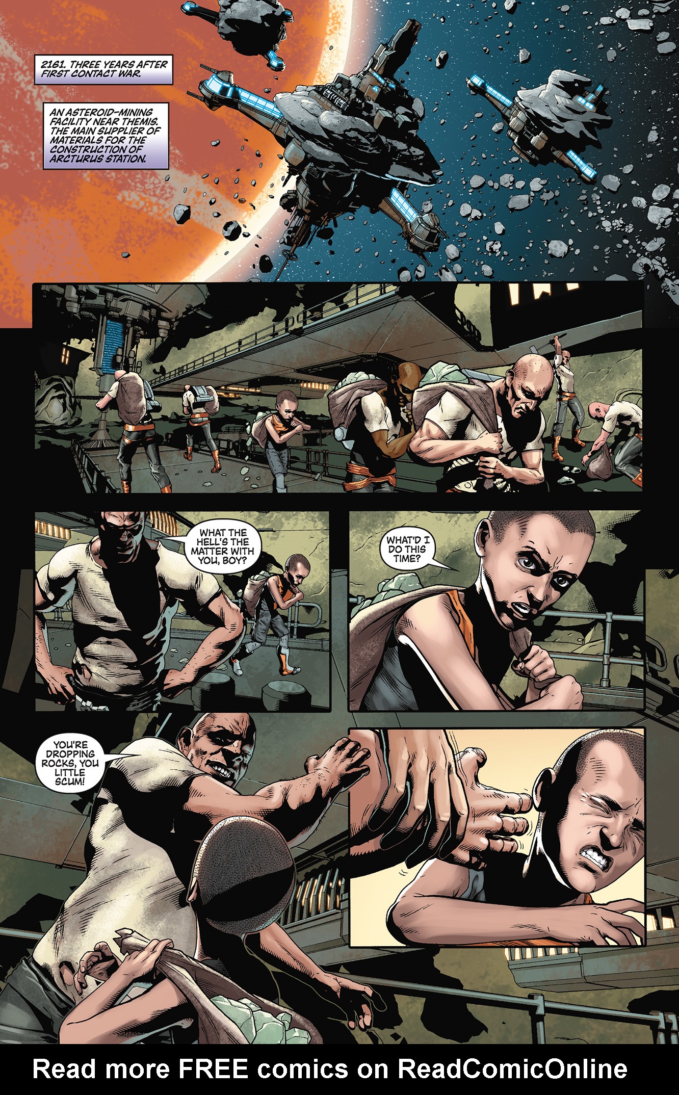 Read online Mass Effect: Foundation comic -  Issue #1 - 3