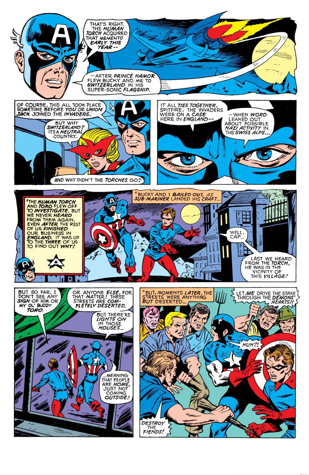 Read online The Invaders Classic comic -  Issue # TPB 2 (Part 2) - 31