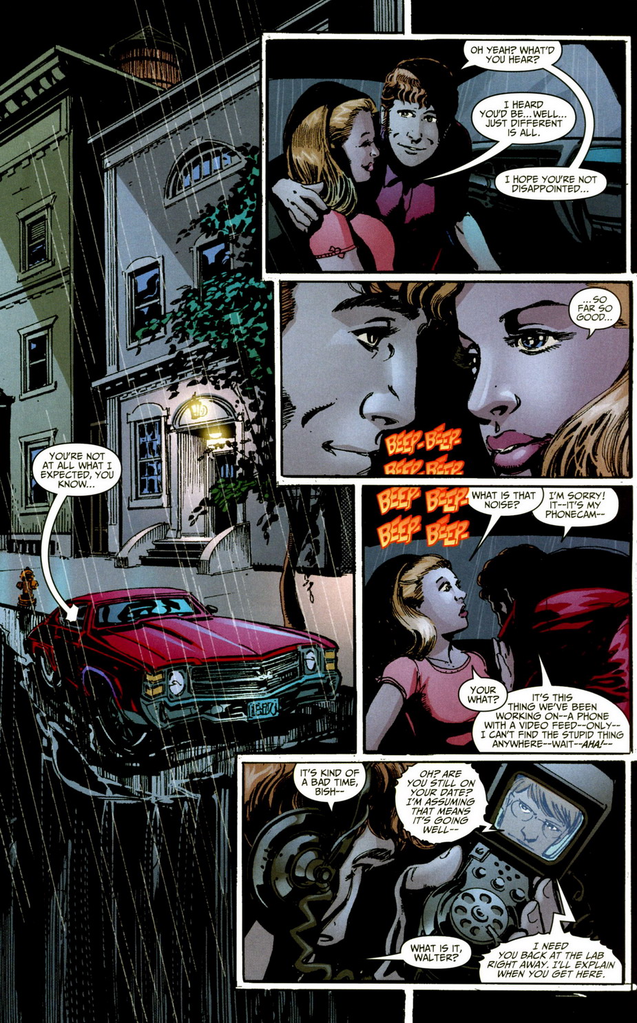 Read online Fringe comic -  Issue #4 - 3
