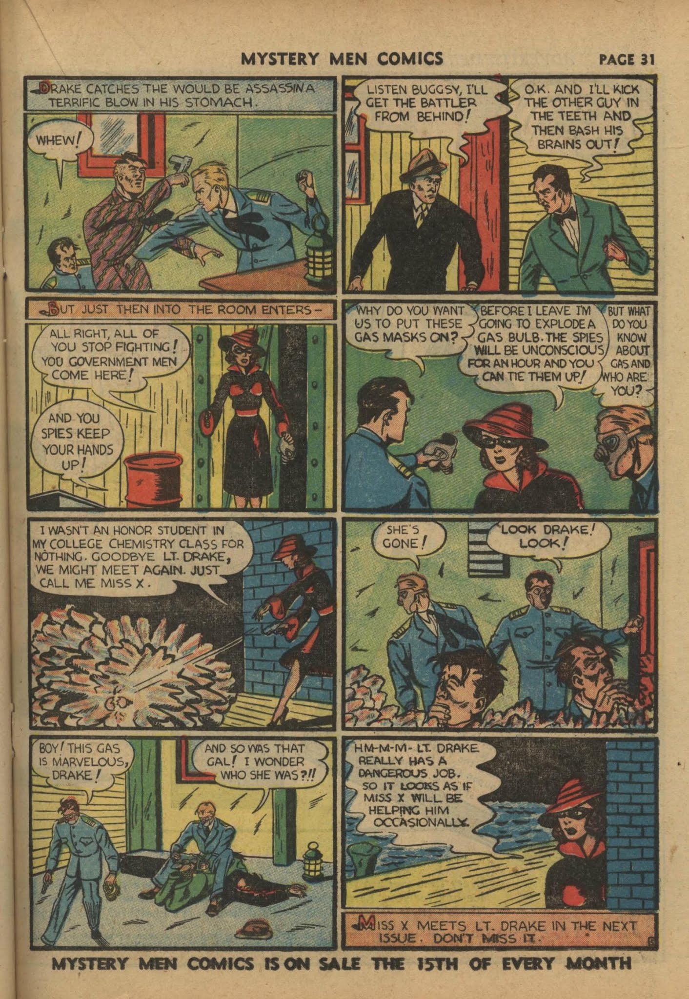 Read online Mystery Men Comics comic -  Issue #19 - 33