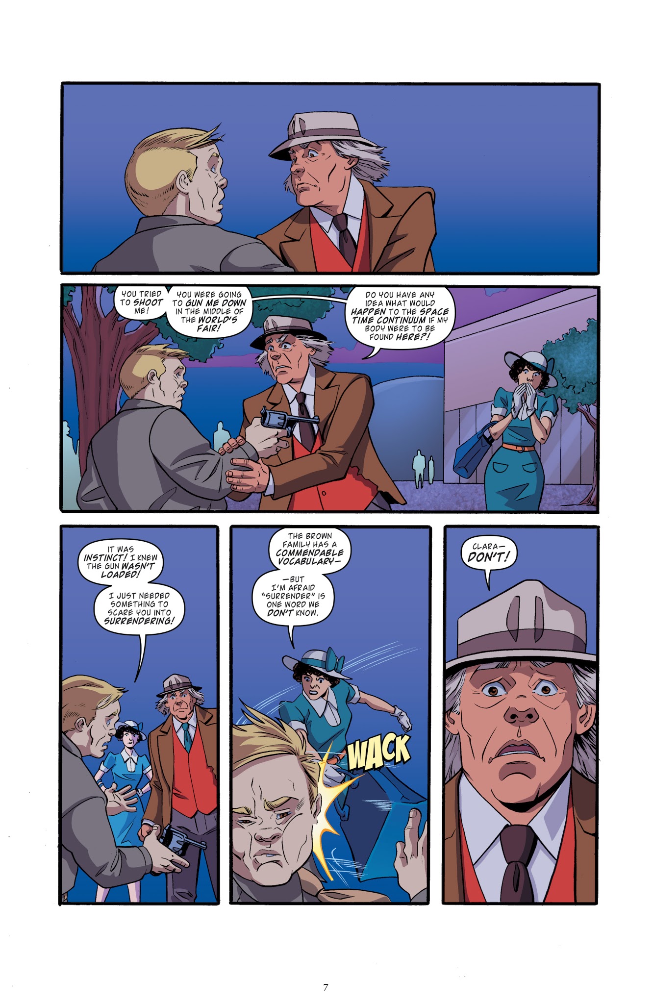 Read online Back to the Future: Tales from the Time Train comic -  Issue #5 - 9