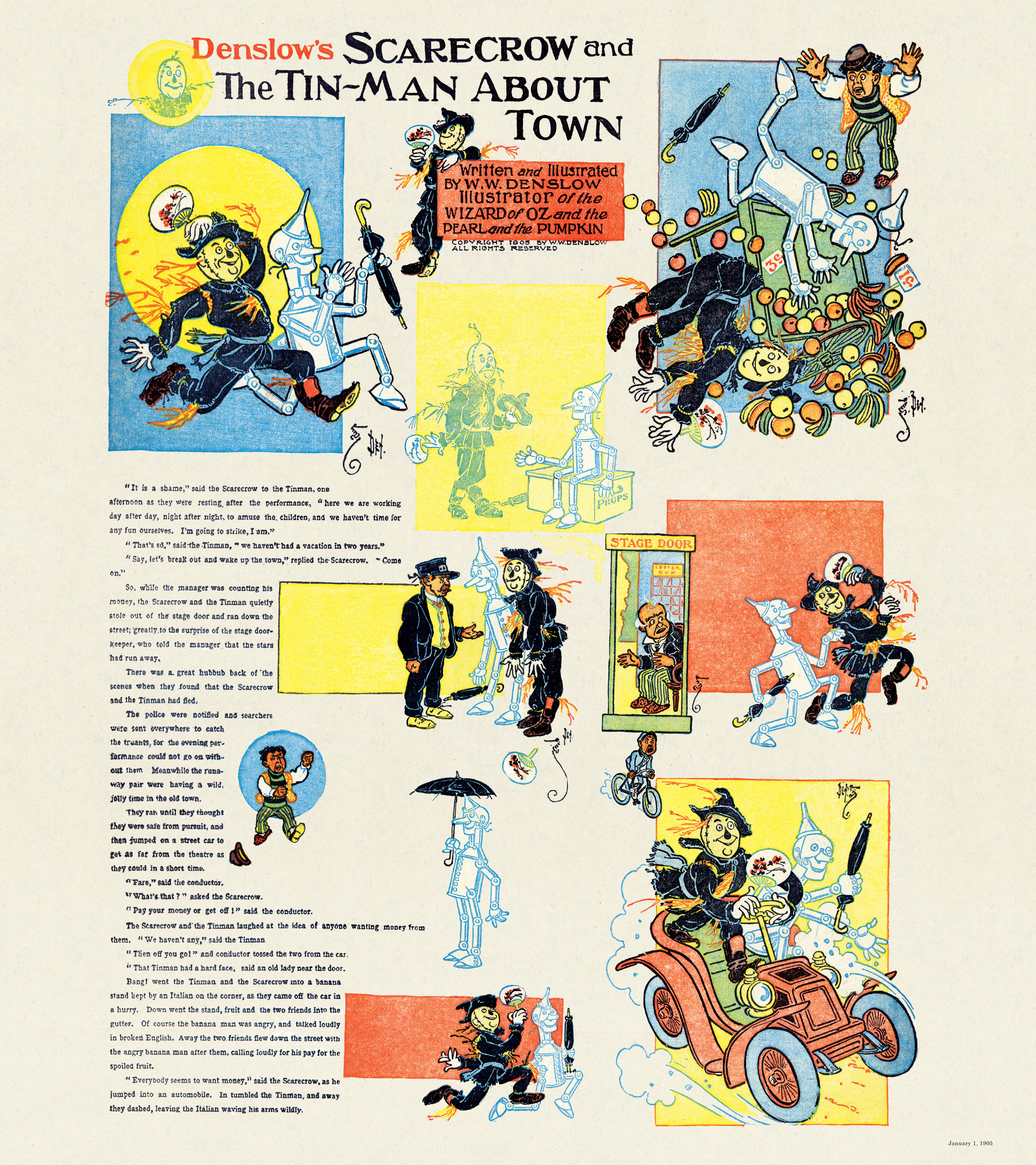 Read online Queer Visitors from the Marvelous Land of Oz comic -  Issue # TPB - 53