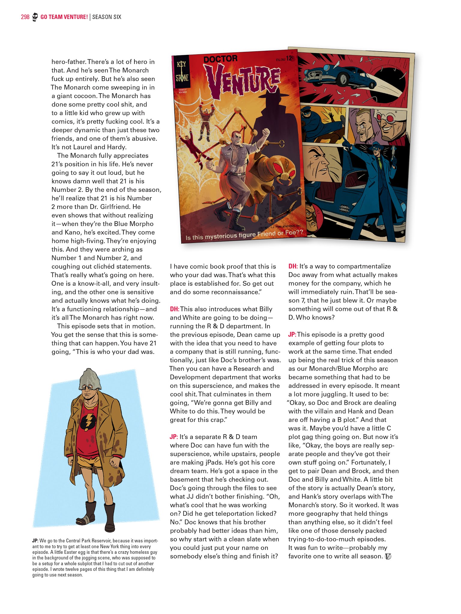 Read online Go Team Venture!: The Art and Making of The Venture Bros. comic -  Issue # TPB (Part 3) - 97