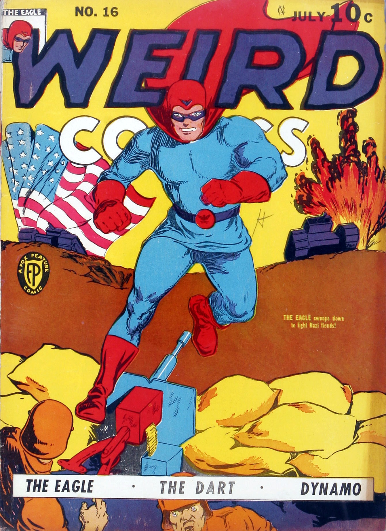 Read online Weird Comics comic -  Issue #16 - 1