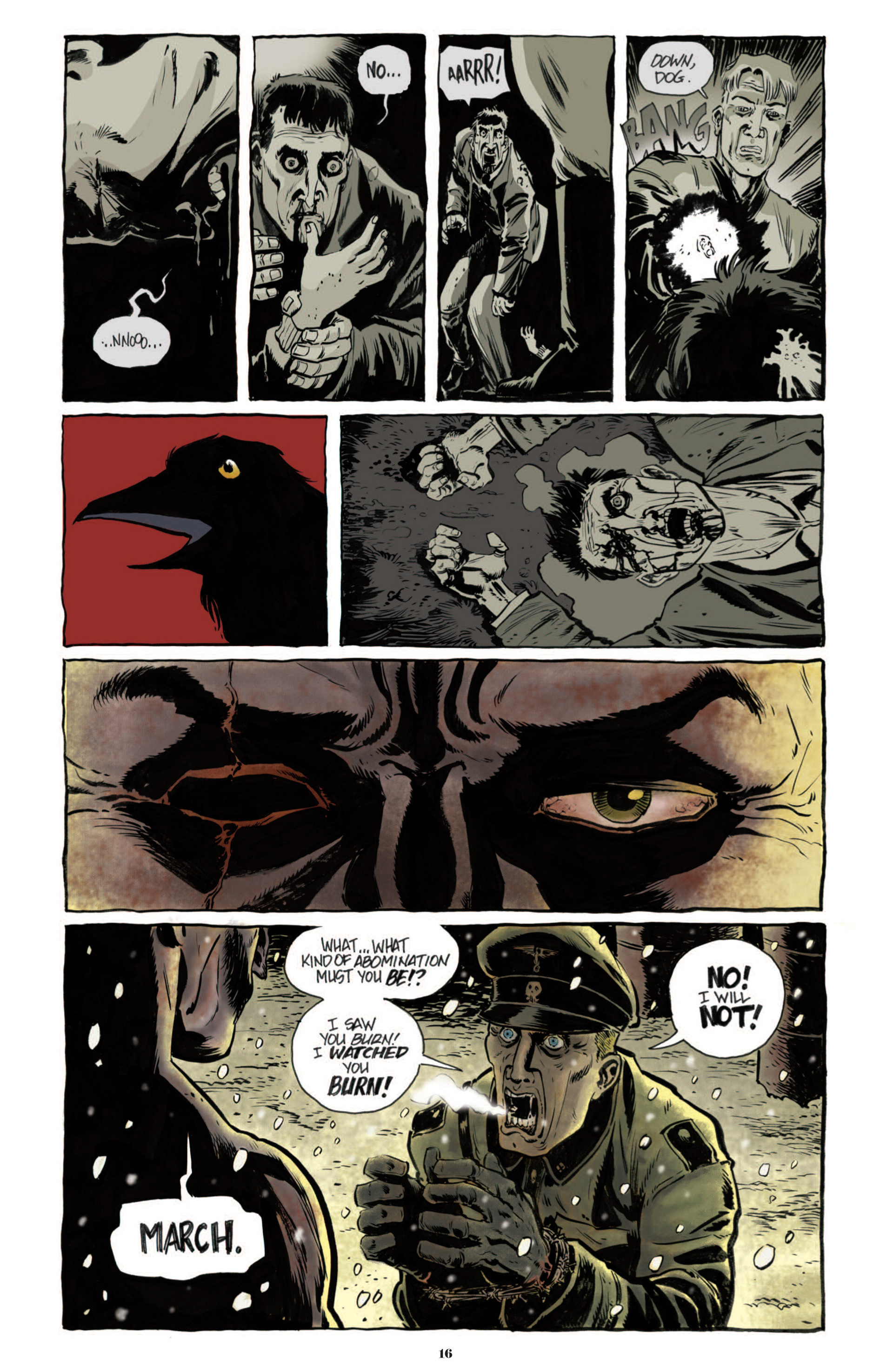 Read online The Crow: Skinning the Wolves comic -  Issue #3 - 17
