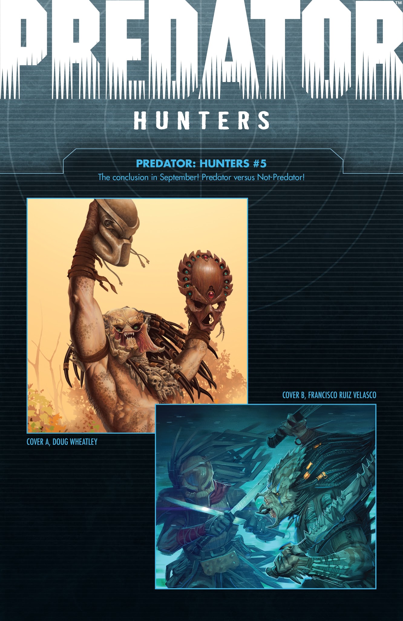 Read online Predator: Hunters comic -  Issue #4 - 26