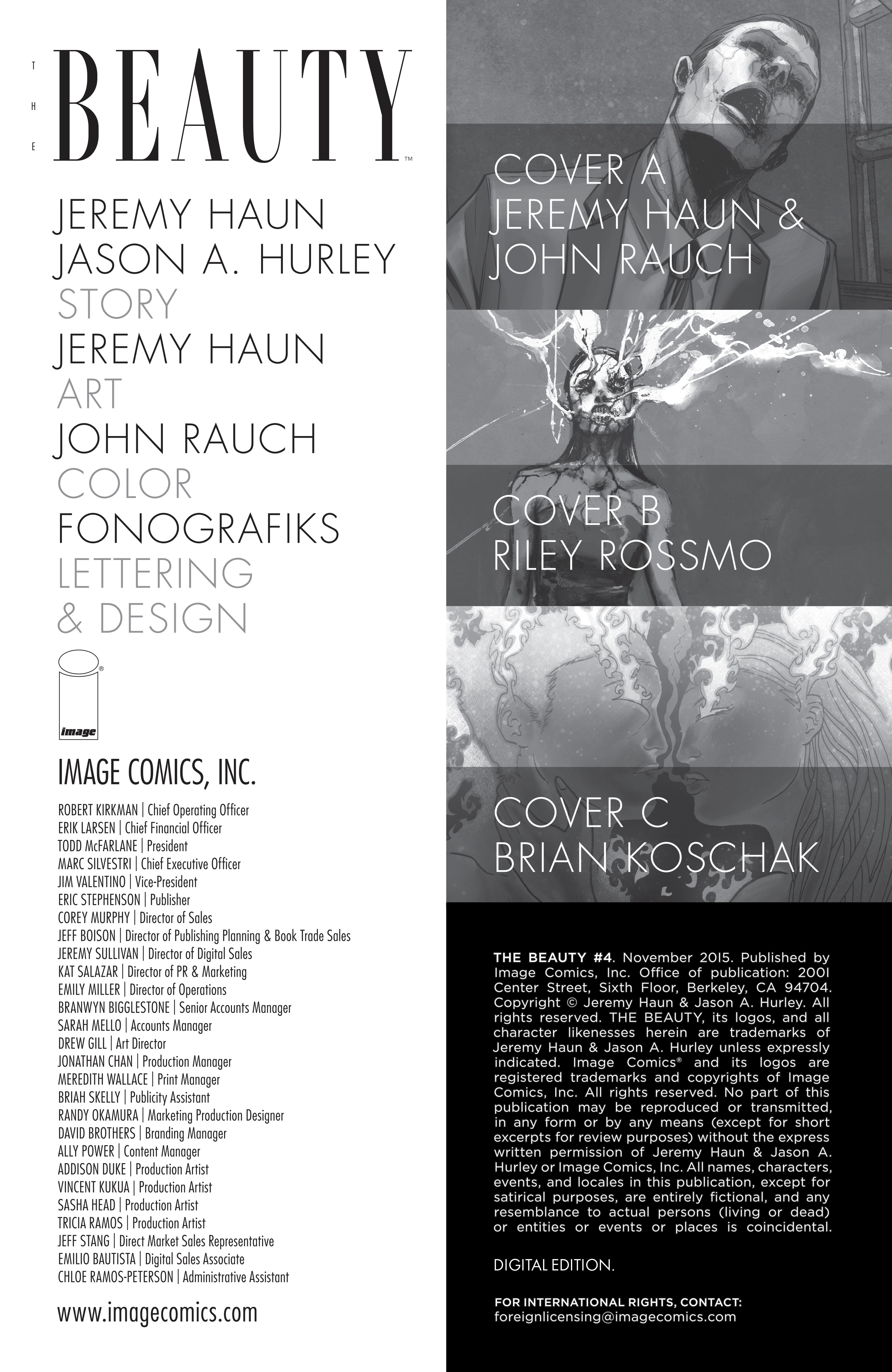 Read online The Beauty comic -  Issue #4 - 2