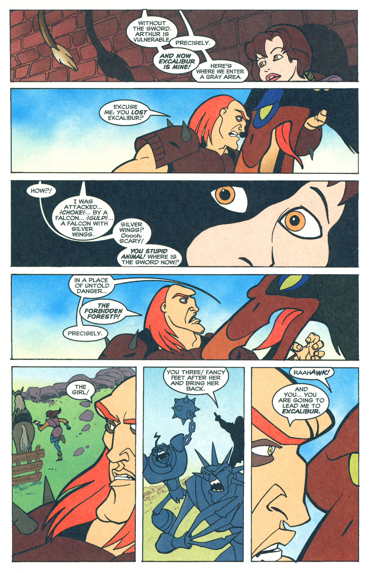 Read online Quest For Camelot comic -  Issue # Full - 15