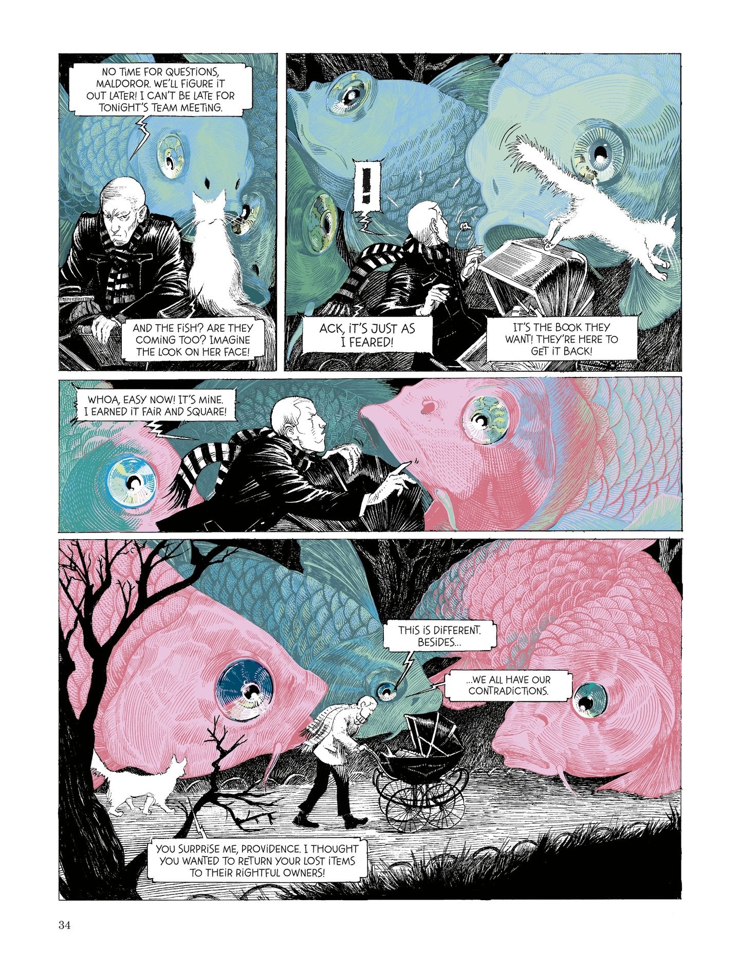 Read online The Monstrous Dreams of Mr. Providence comic -  Issue # TPB - 35