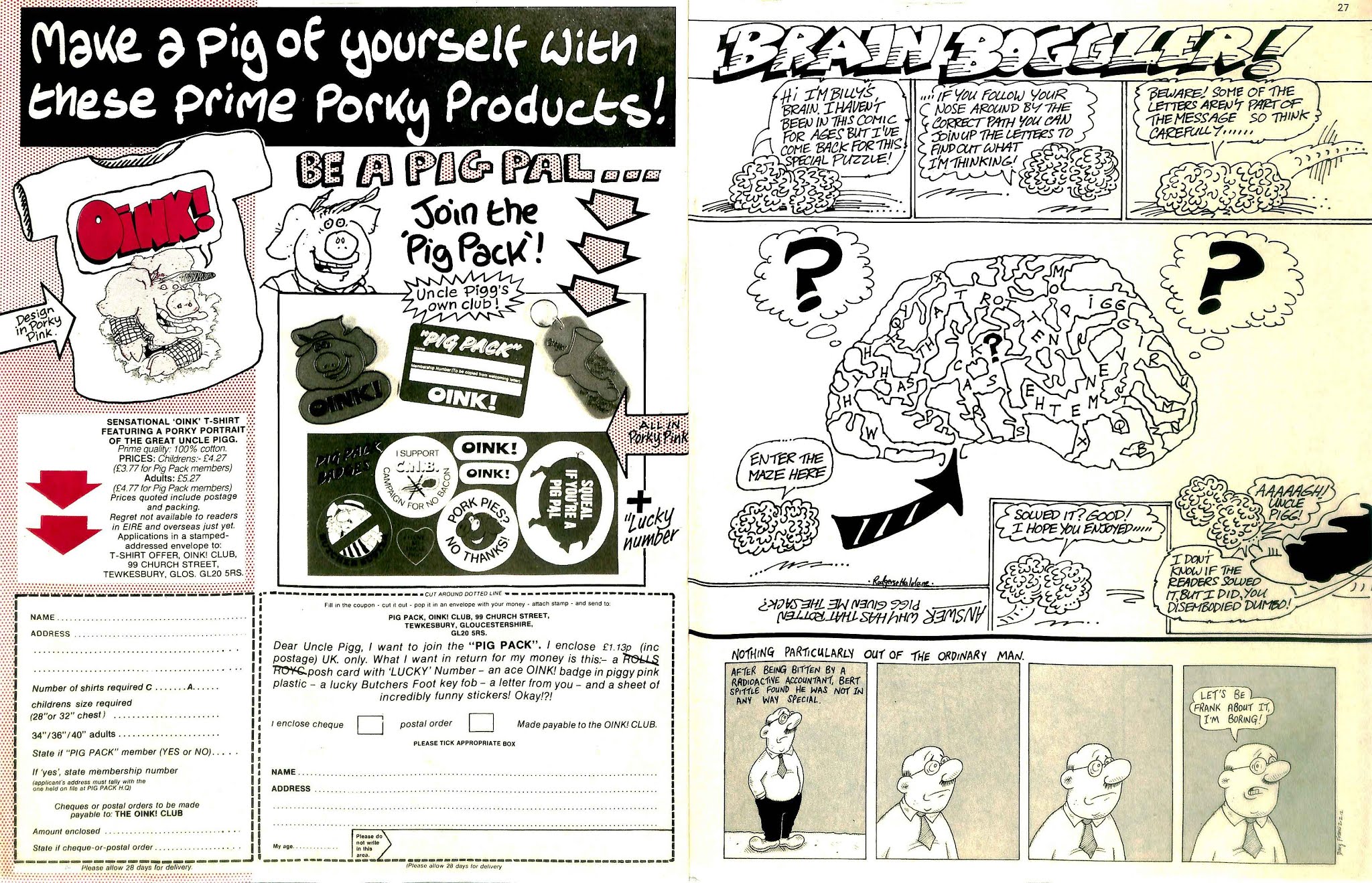 Read online Oink! comic -  Issue #26 - 14